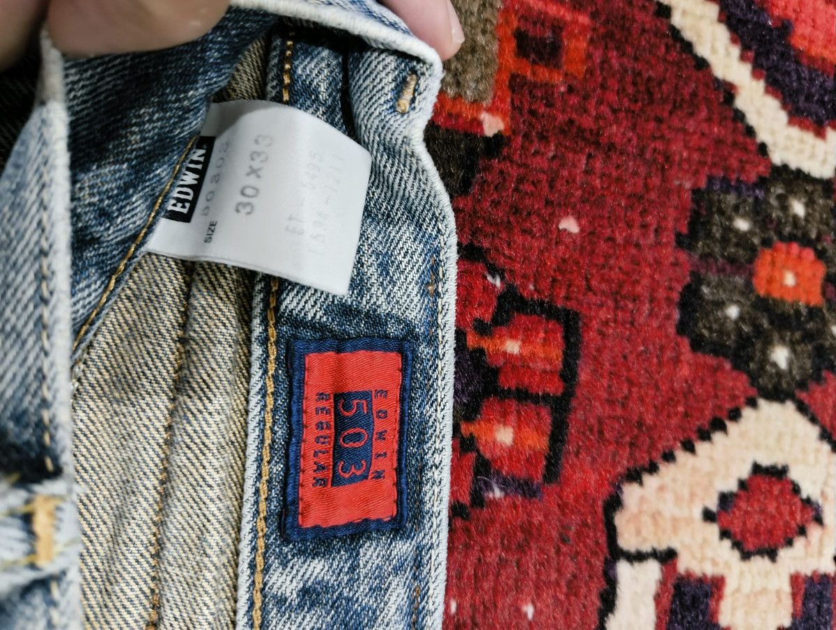 Edwin Vintage Distressed Grunge style Edwin 503 Size US 30 / EU 46 - 3 Thumbnail