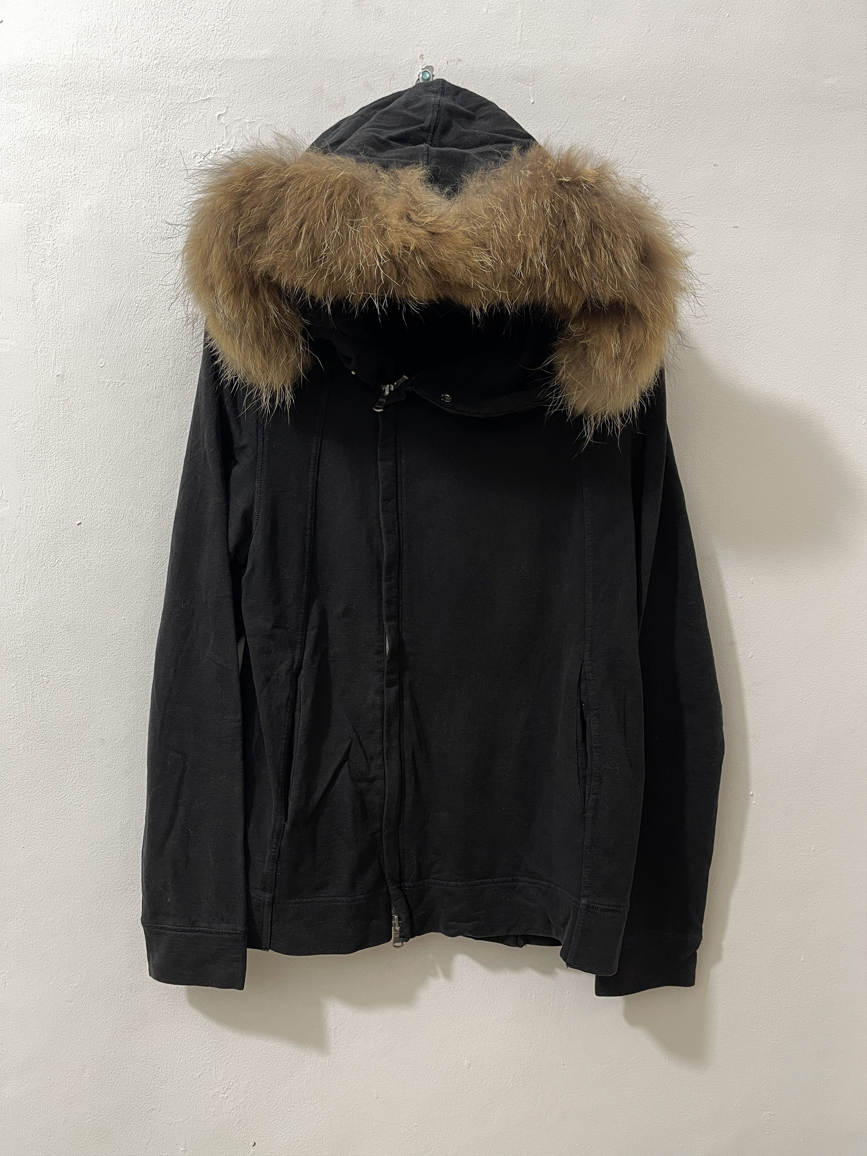 Johnbull Johnbull Assymetrical Japan Archive Fur Vkei Zip Hoodie Size US M / EU 48-50 / 2 - 1 Thumbnail