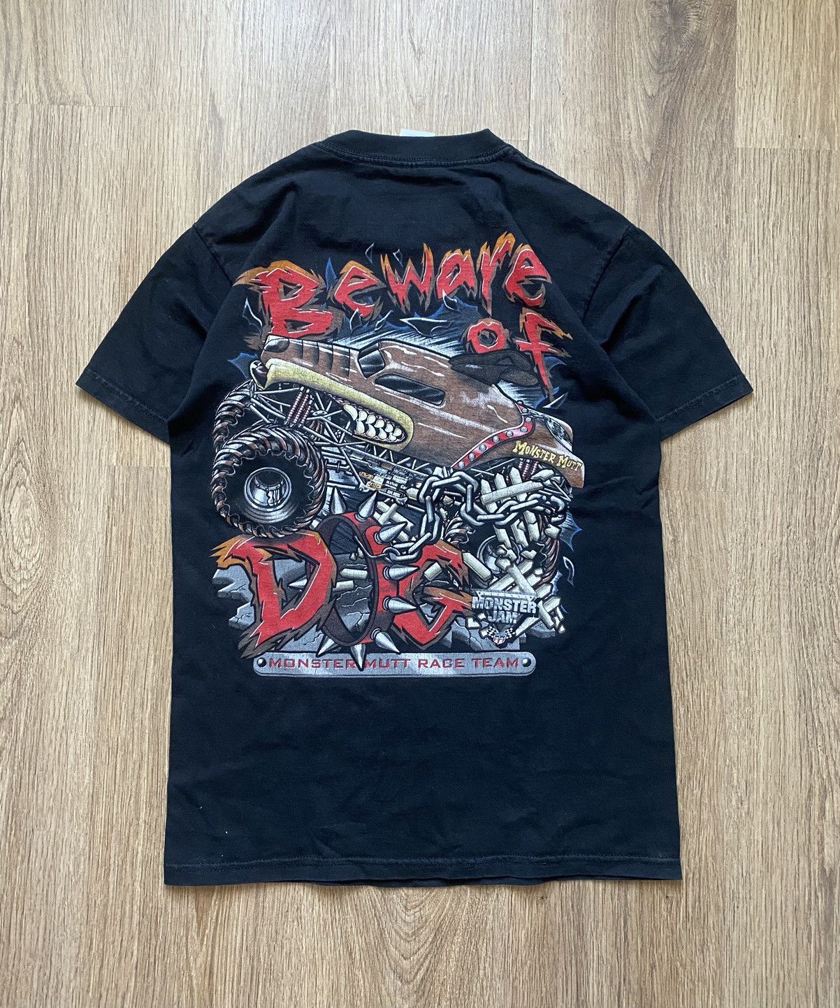 NASCAR × Vintage Crazy Vintage 2000’s Monster Truck Beware of dog Size US S / EU 44-46 / 1 - 1 Thumbnail