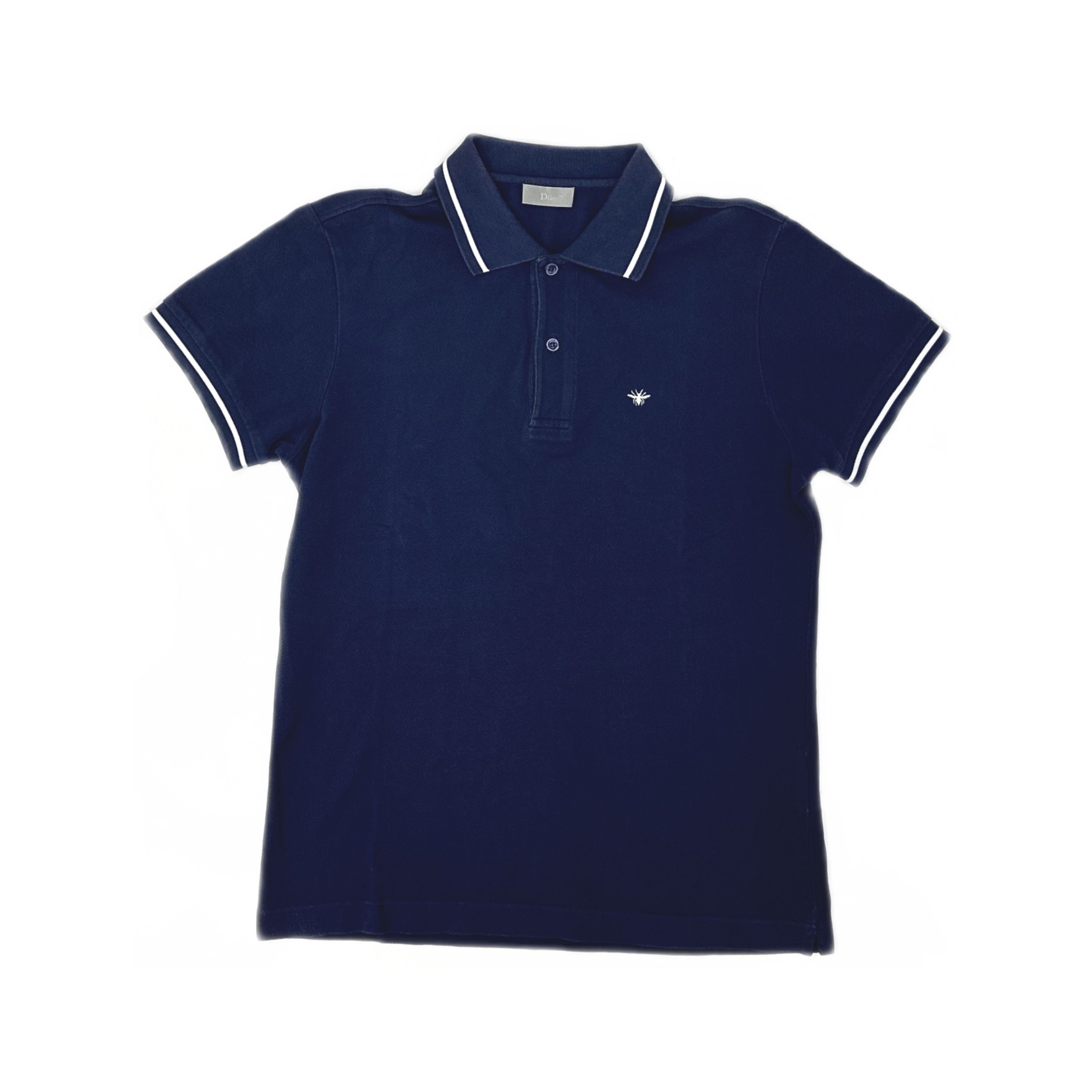 Dior Brand New Dior Homme Hedi Slimane Archive Striped Polo Shirt