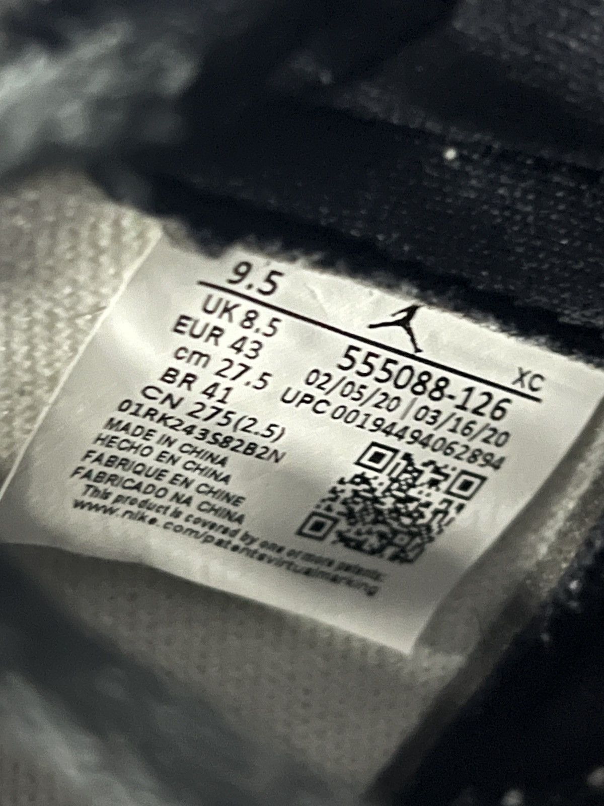 Jordan Brand Air Jordan 1 High ‘Smoke Grey’ Size US 9.5 / EU 42-43 - 7 Thumbnail