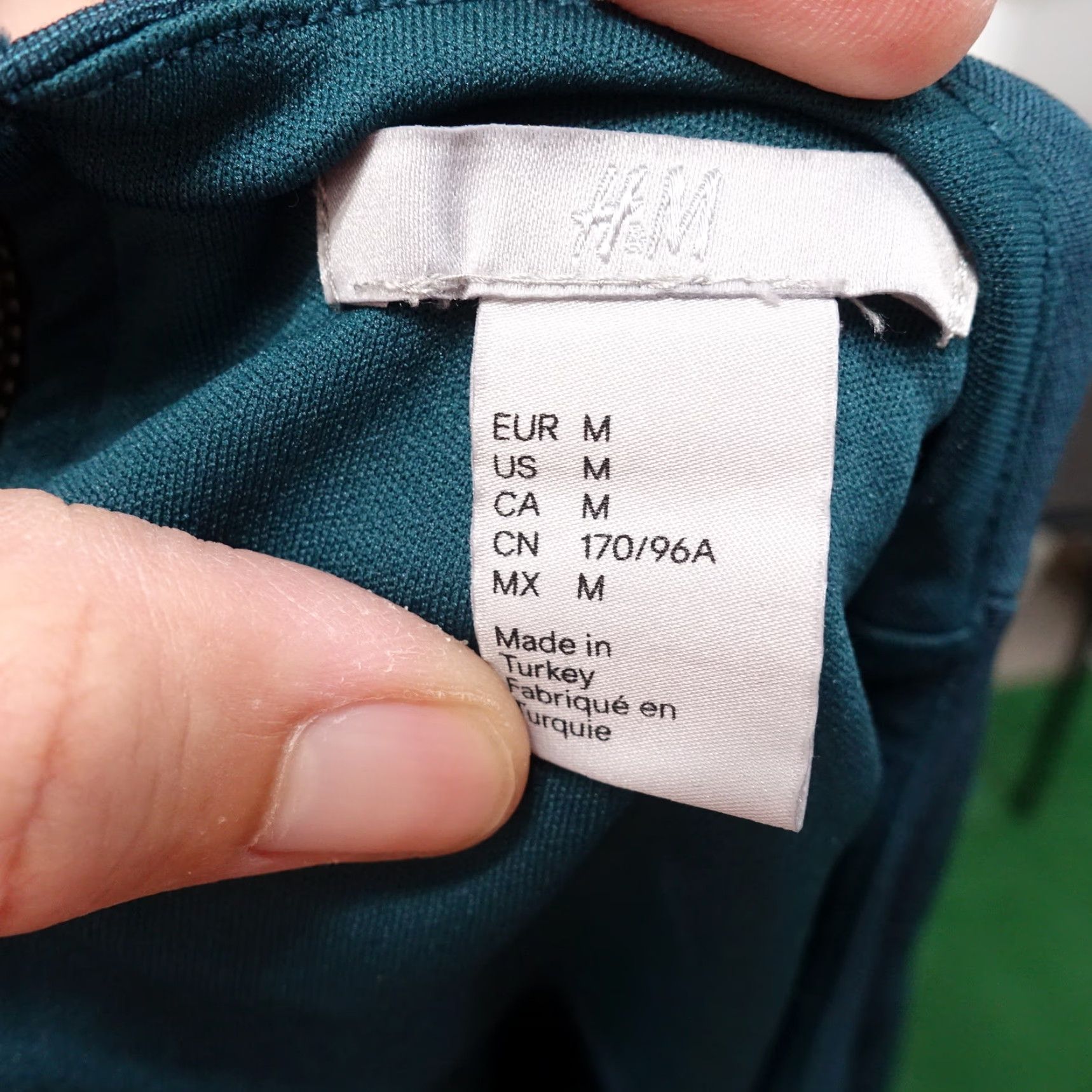 H&M H&M Sleeveless Green Blouse Top Womens Medium Cotton Casual Size M / US 6-8 / IT 42-44 - 5 Thumbnail