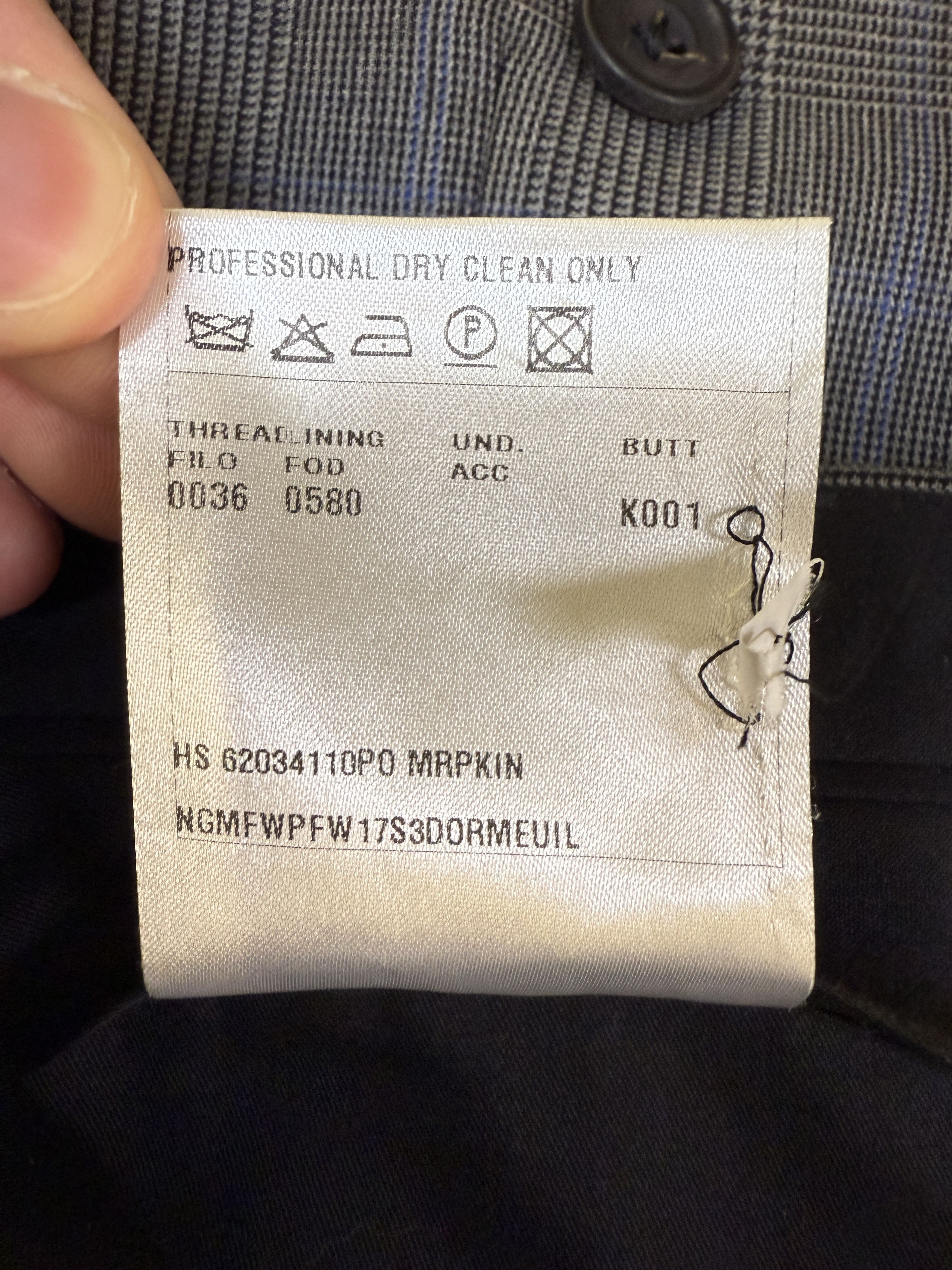 Kingsman Kingsman Double Breasted Suit Jacket & Pants Size 50R - 10 Thumbnail