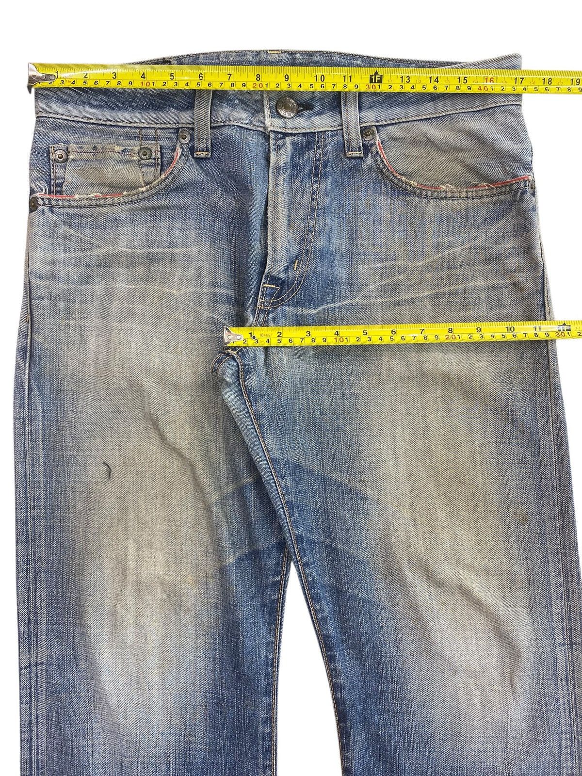 Edwin Edwin Faded Mud Wash Style Flare Jeans Size US 34 / EU 50 - 5 Thumbnail