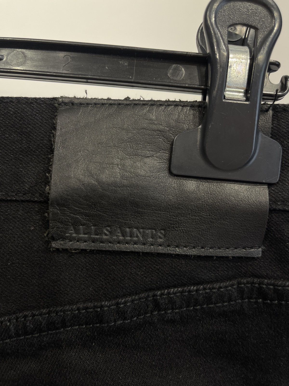Allsaints Allsaints men’s black denim jeans 30 Size US 30 / EU 46 - 6 Thumbnail