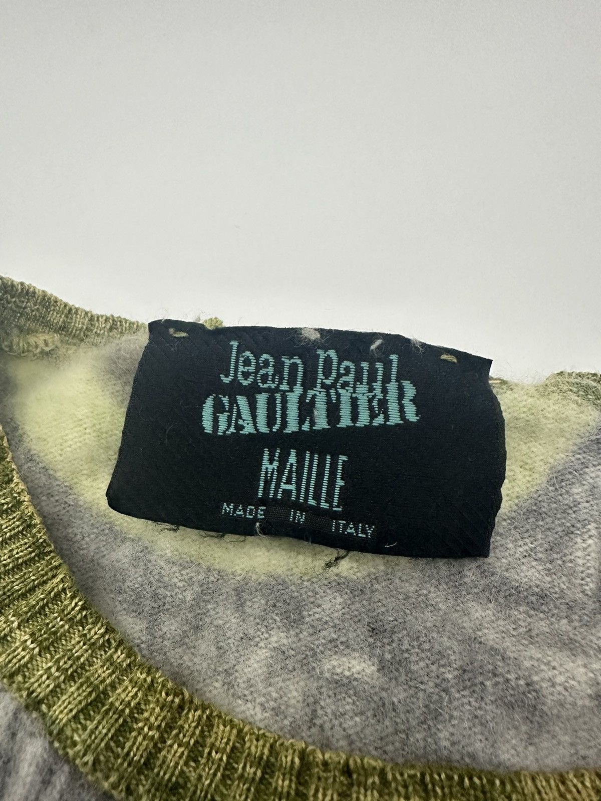Jean Paul Gaultier *EXTREMELY RARE* Vintage JPG Knit Tank Top Size US S / EU 44-46 / 1 - 3 Thumbnail