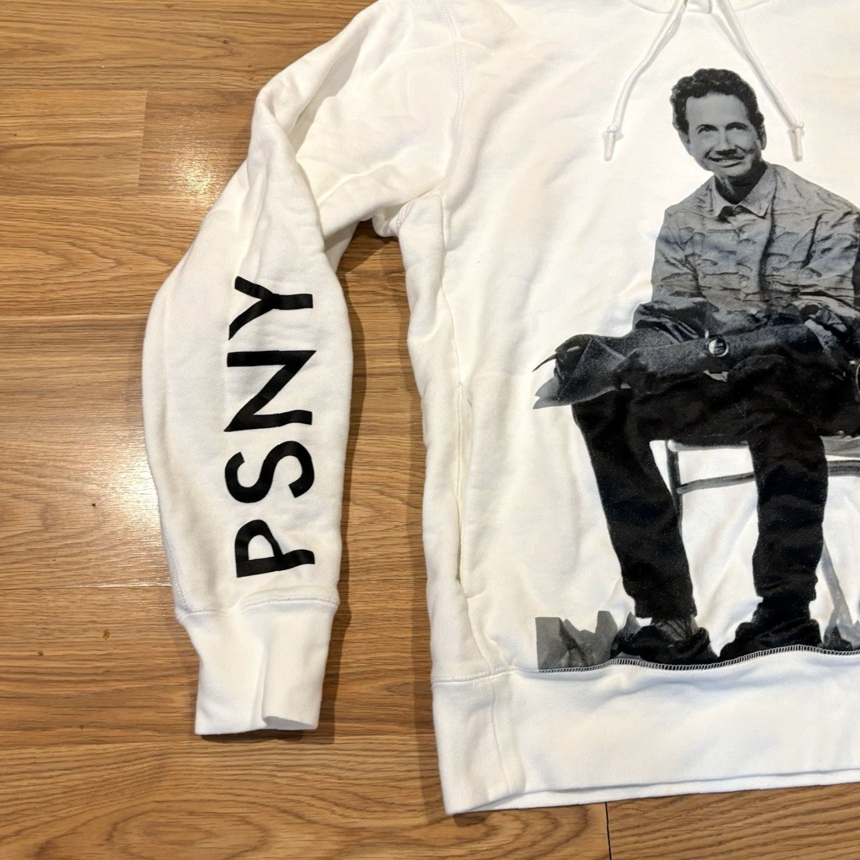 Jordan Brand Jordan X Public School White Hoodie Sweatshirt Collab We Need Leaders Mens M Size US M / EU 48-50 / 2 - 5 Thumbnail