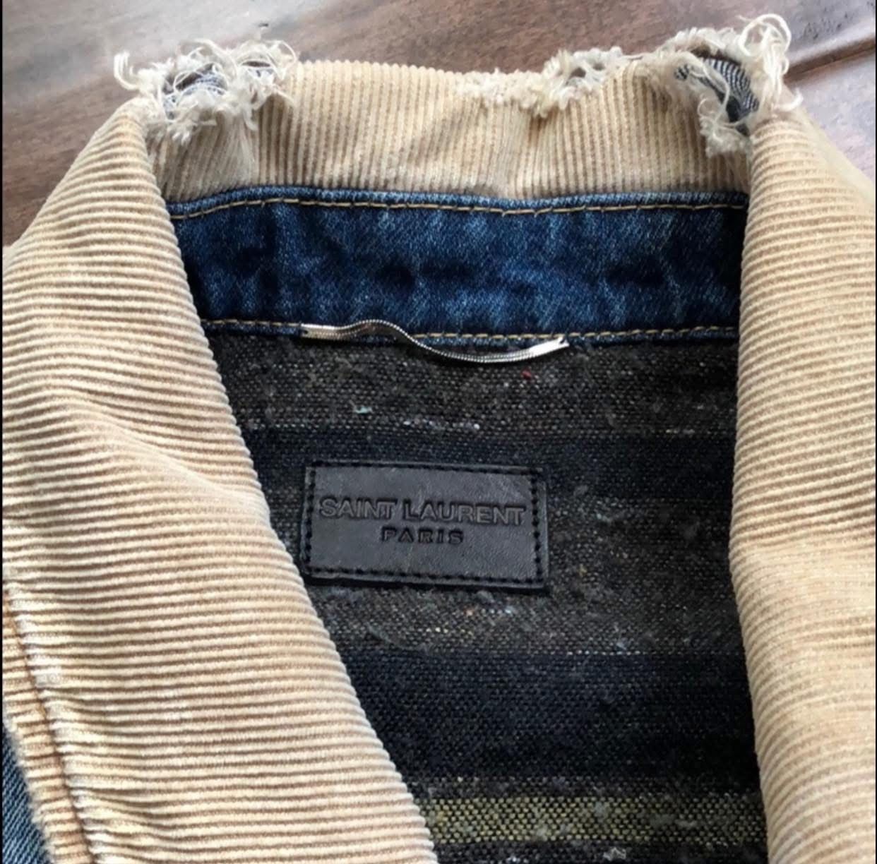 Saint Laurent Paris Saint Laurent Denim Jacket Size US M / EU 48-50 / 2 - 6 Thumbnail