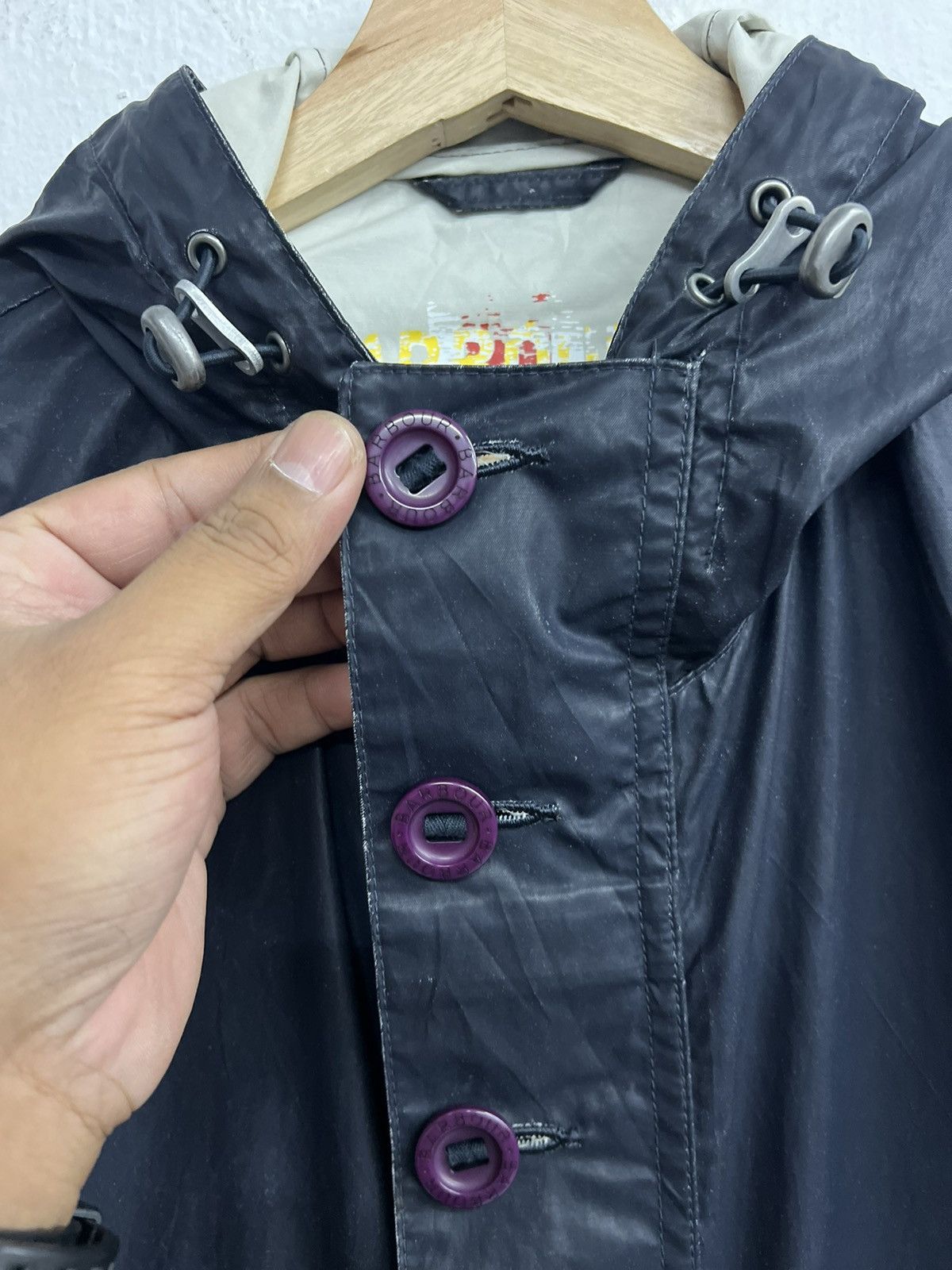 Barbour × Vintage Barbour Carbon Durham Kagoule Jacket Mens Size US M / EU 48-50 / 2 - 9 Thumbnail