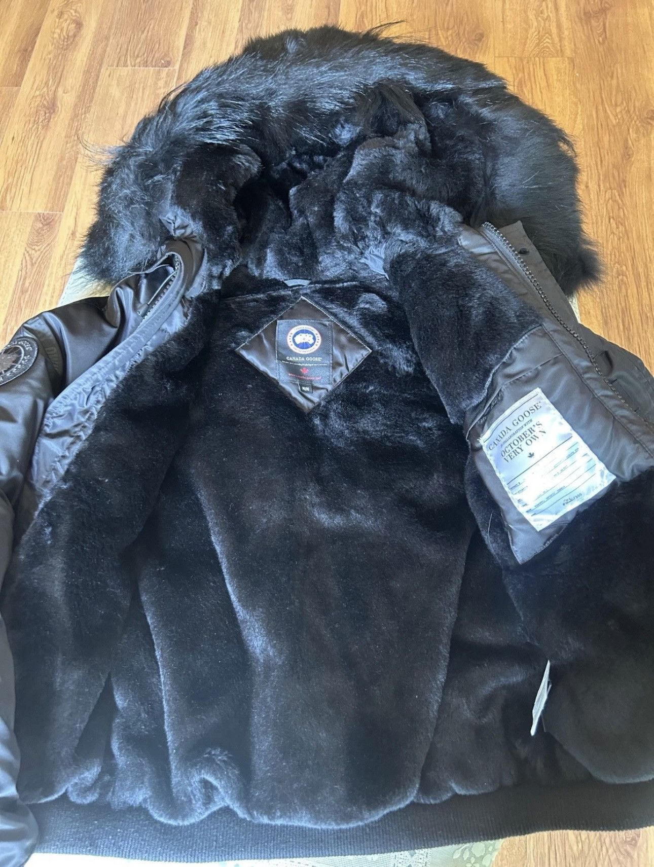 Canada Goose × October's Very Own Drake OVO 2010 Limited Edition Fur Bomber Jacket 1 of 300 Size US M / EU 48-50 / 2 - 5 Thumbnail