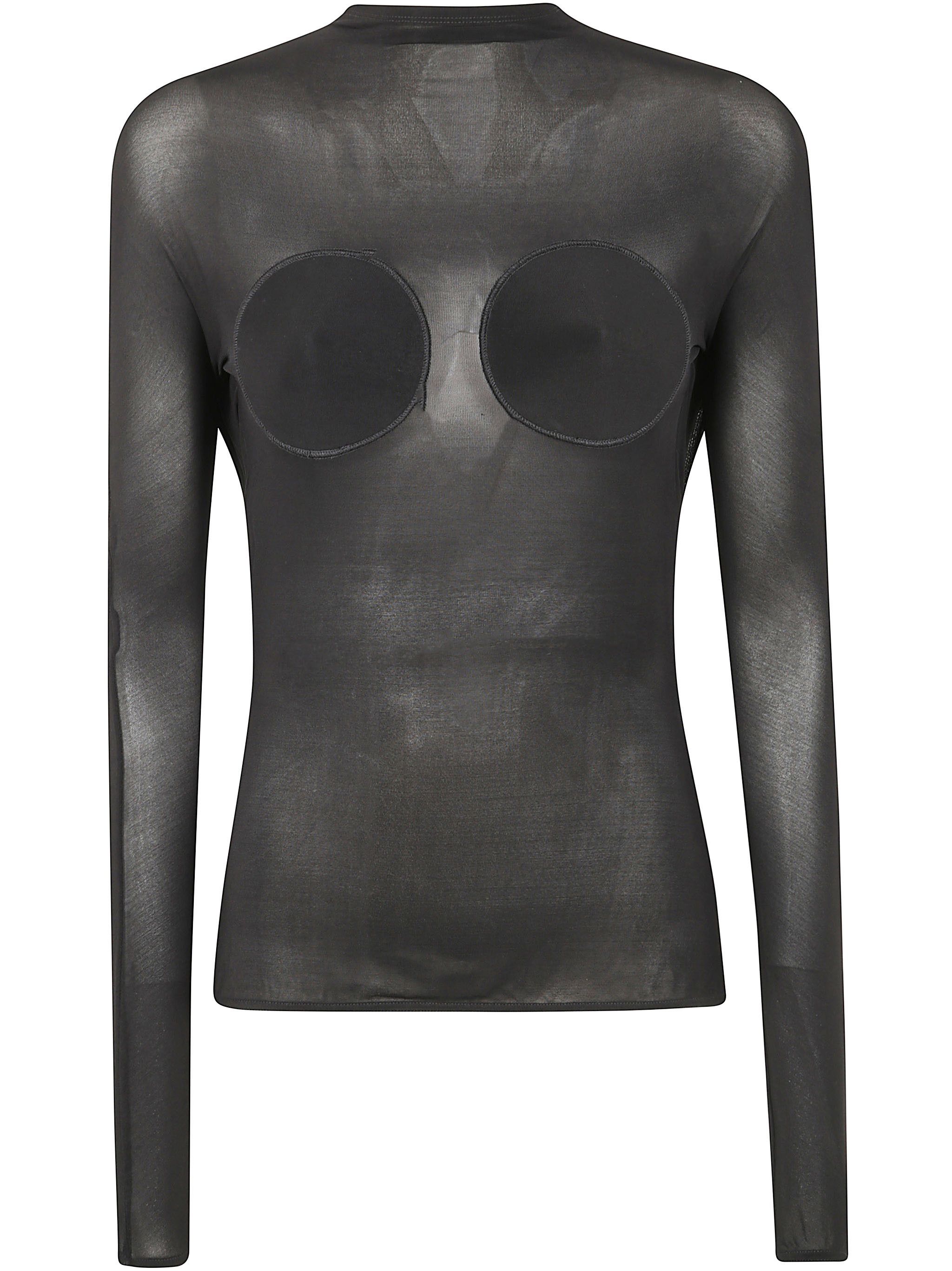LIGHT JERSEY BACKLESS TOP WITH COVERED CUP DETAIL