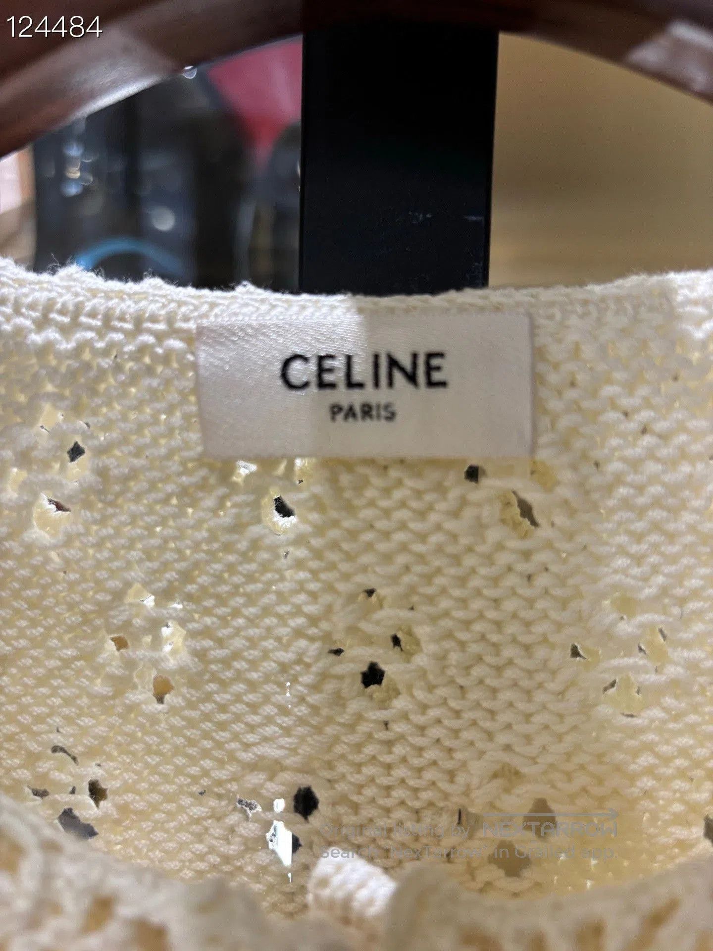 Celine Celine Eyelet Peter Pan Collar Cardigan. Size M / US 6-8 / IT 42-44 - 4 Thumbnail