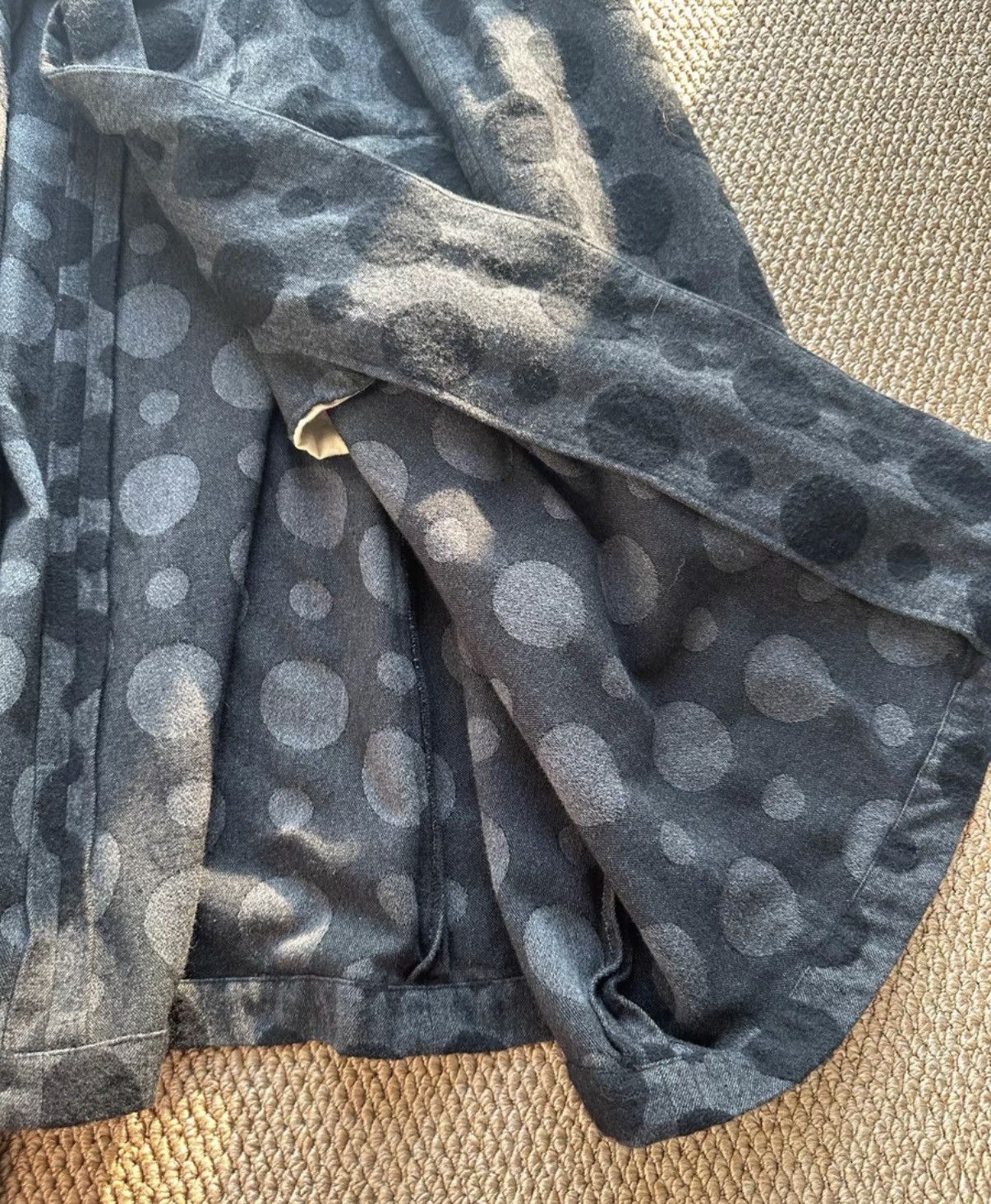 Comme des Garcons COMME des GARÇONS Polka Dot Wool Coat K23 Size S / US 4 / IT 40 - 6 Thumbnail