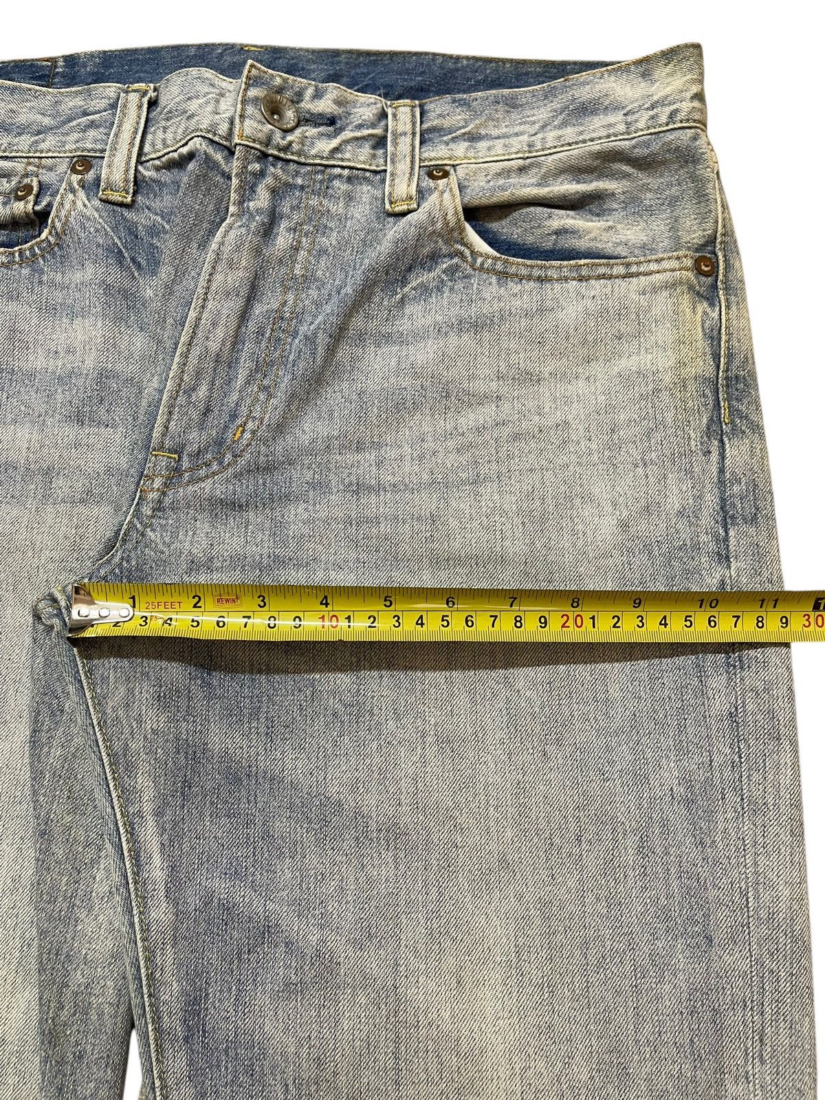 Uniqlo Vintage Japanese Uniqlo Faded Wash Style Baggy Jeans Size US 34 / EU 50 - 14 Thumbnail