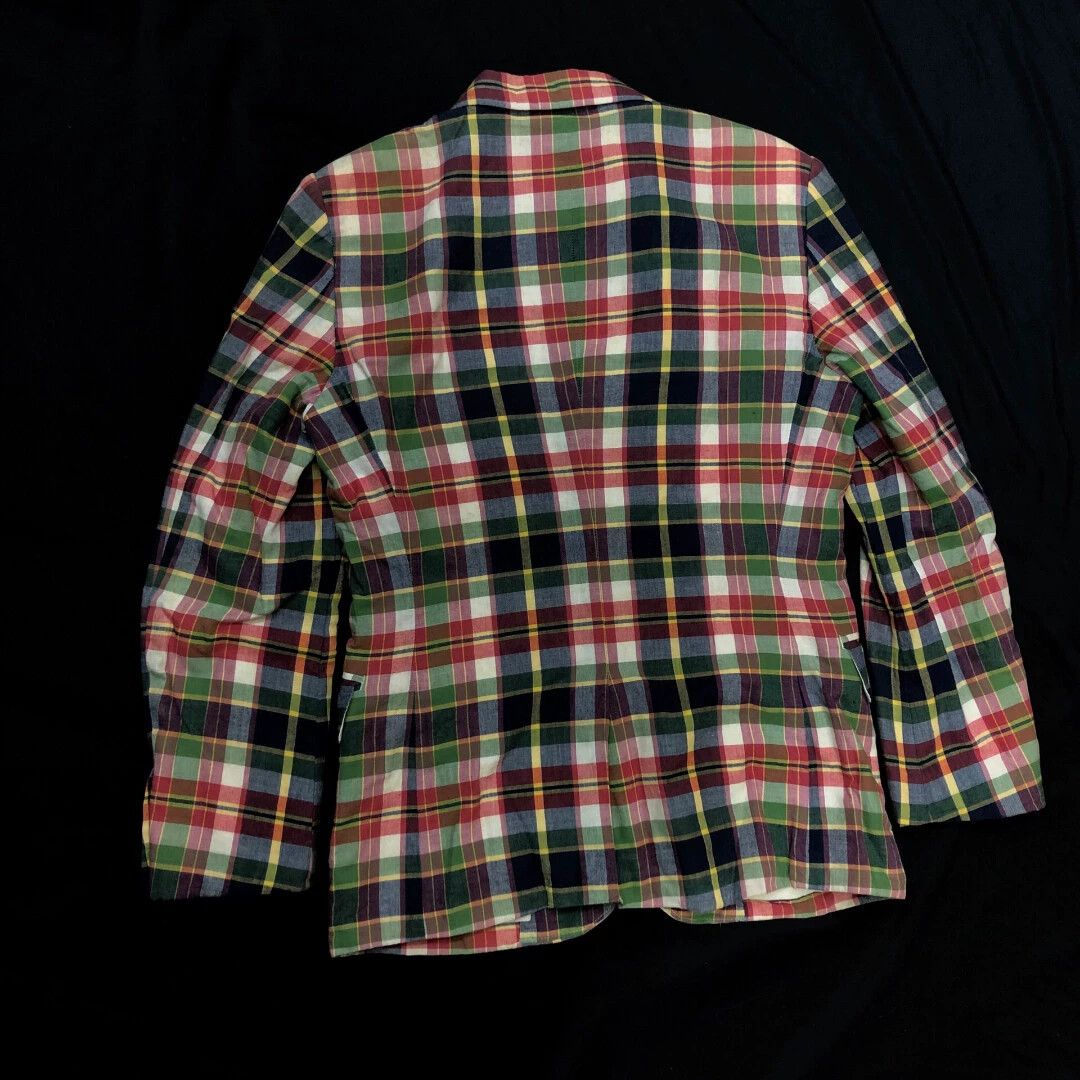 Comme des Garcons CDG 08SS Super Imposition Check Jacket S Unisex Size US S / EU 44-46 / 1 - 5 Thumbnail