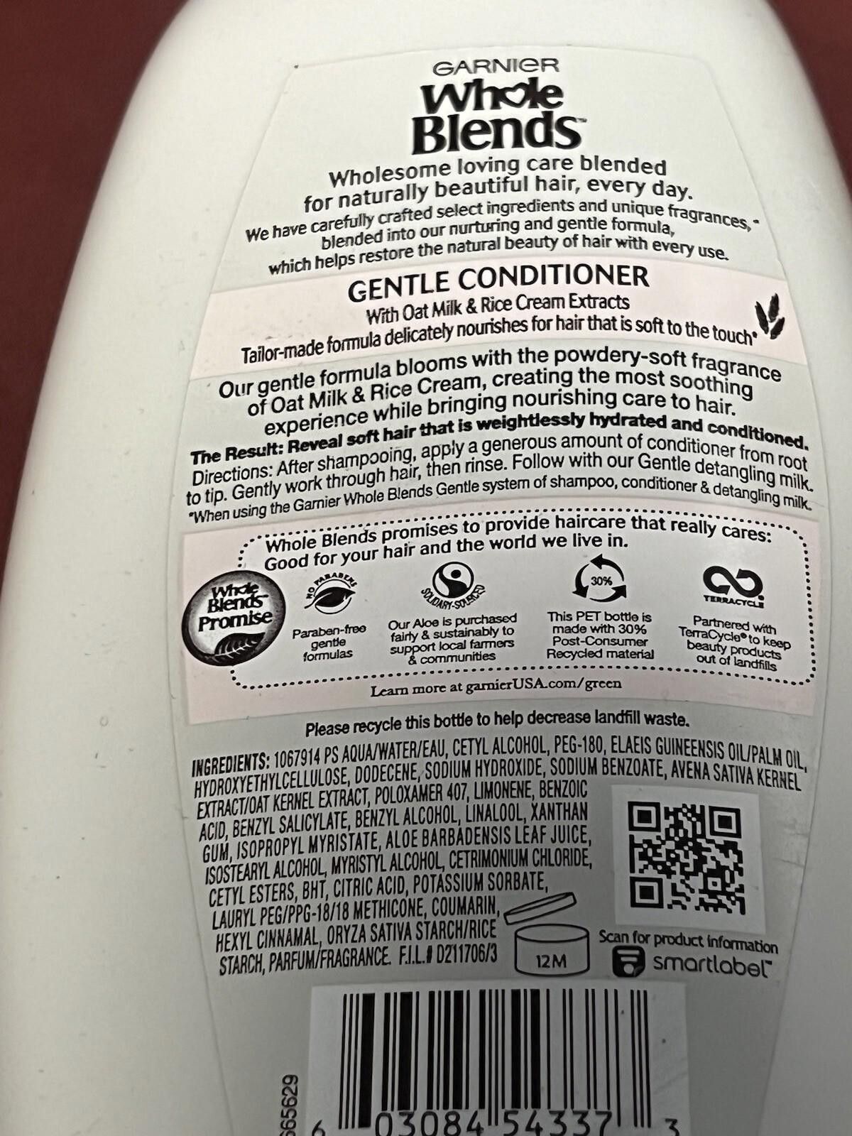 Other Garnier Whole Blends Oat Delicacy~Gentle Shampoo~22 oz Size ONE SIZE - 8 Thumbnail