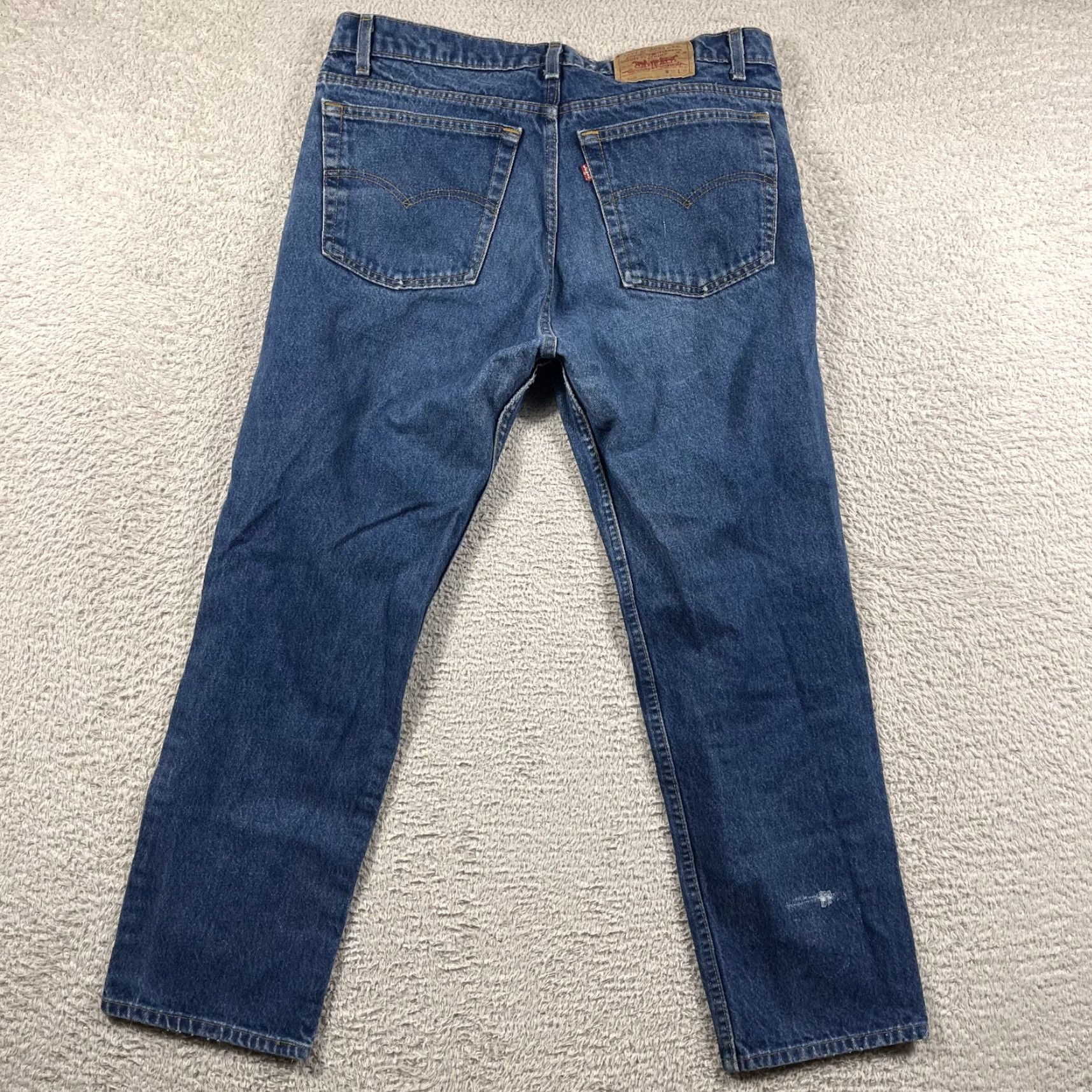 Levi's VINTAGE Levi's 505 Jeans Mens 36x30 Blue Faded 80s 90s USA Straight Leg Regular Mens Size US 36 / EU 52 - 2 Thumbnail