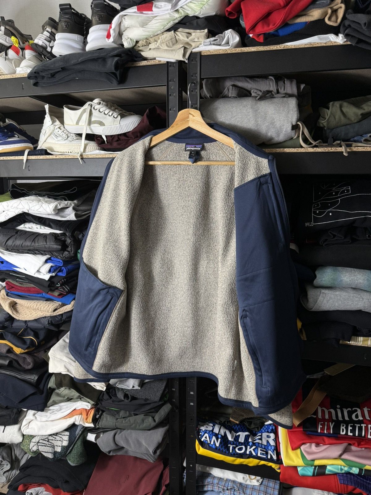 Patagonia Patagonia Better Sweater Full Zip Fleece Jacket Beige Gray Size US M / EU 48-50 / 2 - 9 Thumbnail