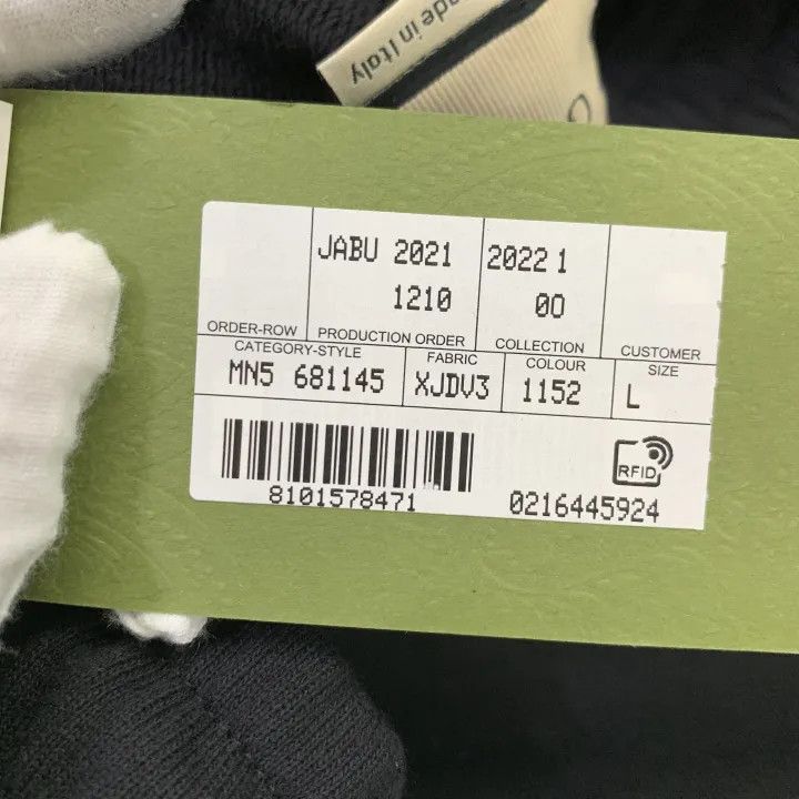 Gucci Gucci Gucci Aria Black Logo Print Jogger Pants -2506 Size US 36 / EU 52 - 3 Thumbnail