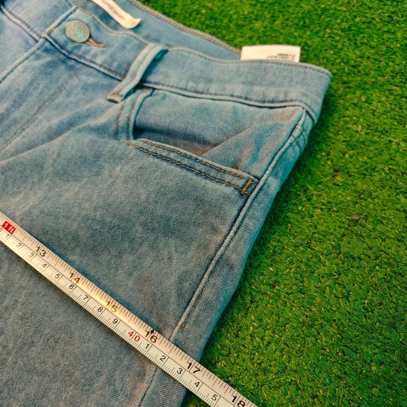 Levi's Levi's 720 Jeans Womens 28 blue super skinny slim high rise Size 28" / US 6 / IT 42 - 13 Thumbnail