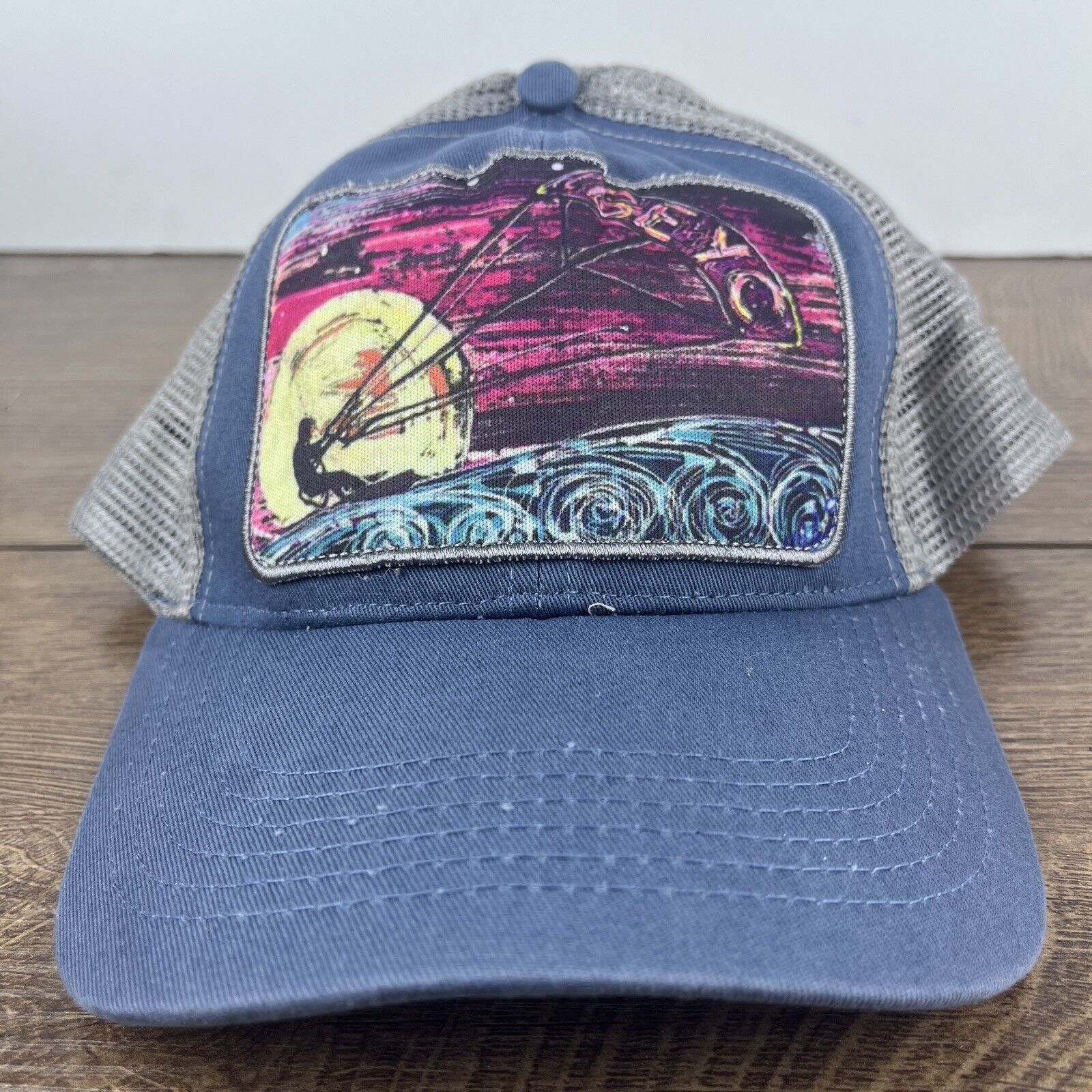 Other BEYC Ocean Waves Hat Blue Hat Adjustable Adult Size Blue Hat Size ONE SIZE - 1 Thumbnail
