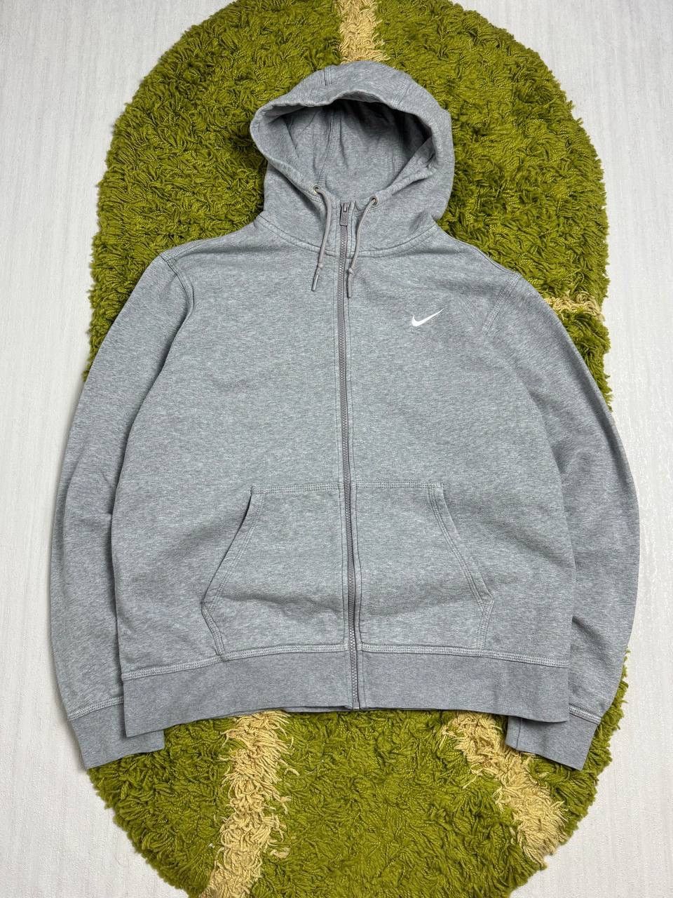 Nike Vintage Zip Up hoodie mini swoosh boxy cropped Japanese