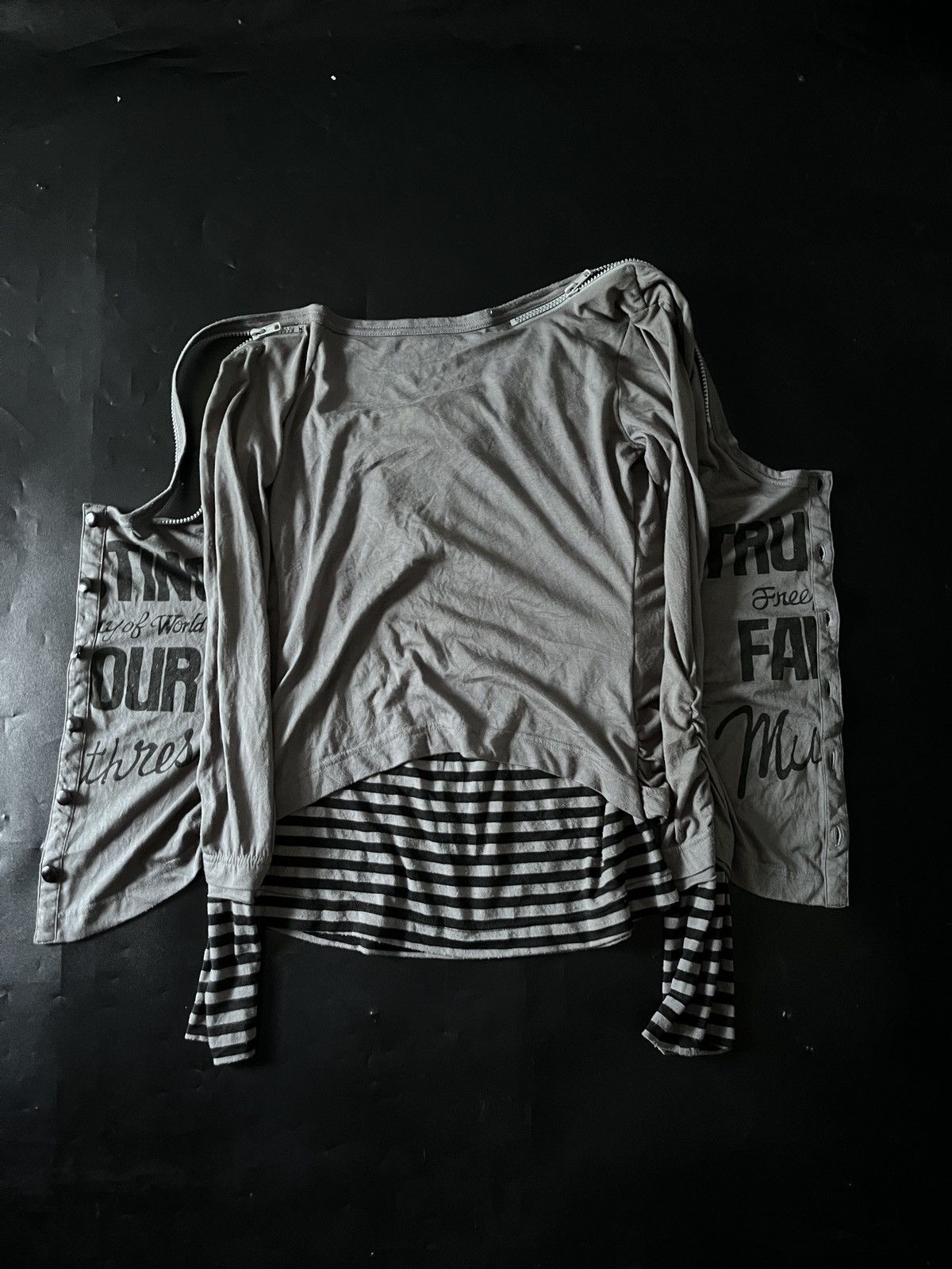Japanese Brand Japanese Double layer Gothic Long sleeve Size US S / EU 44-46 / 1 - 5 Thumbnail