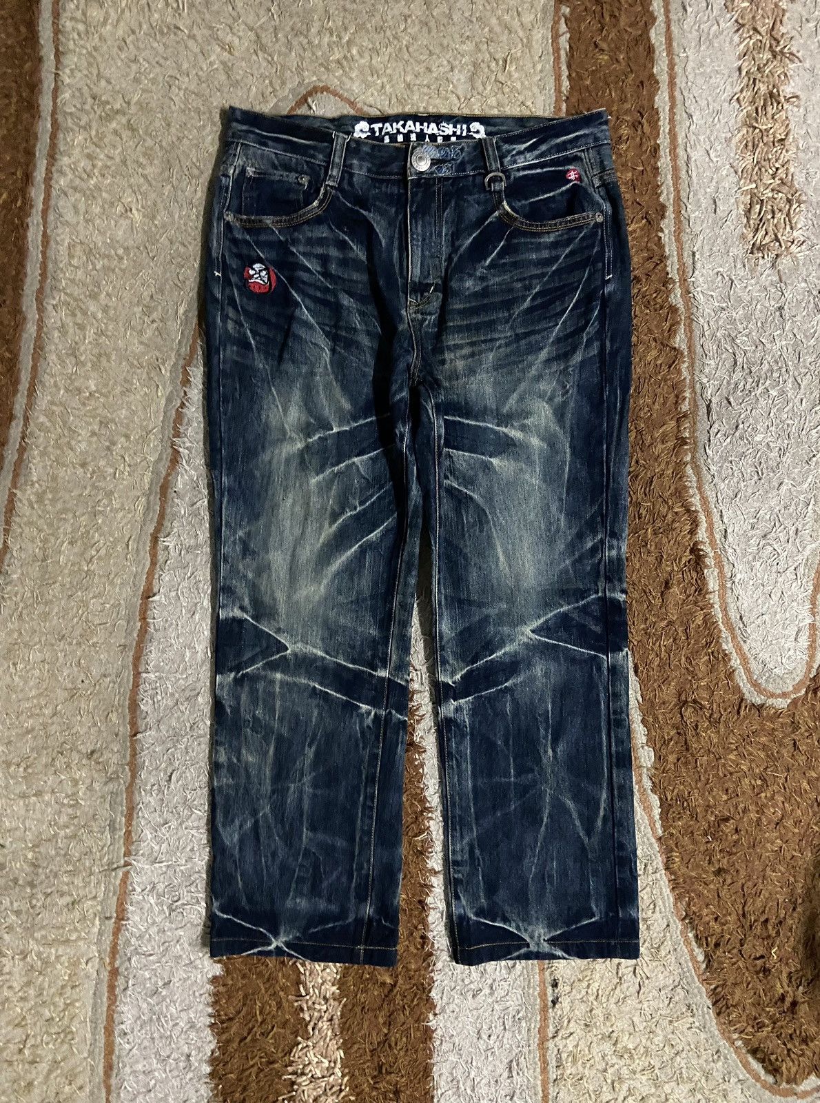 Le Grande Bleu (L.G.B.) Big Train Takahashi Denim Jeans Size US 36 / EU 52 - 10 Thumbnail