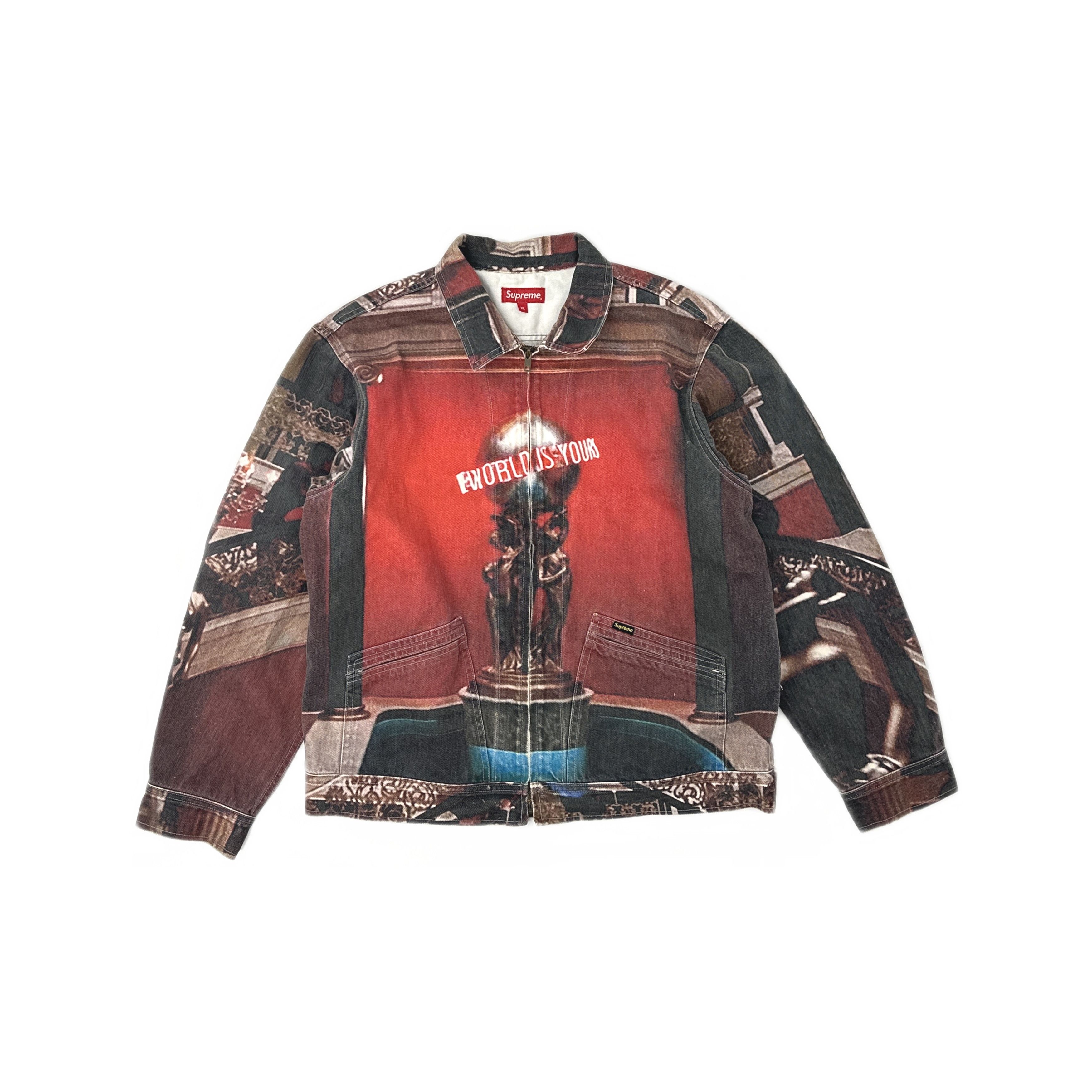 Supreme Supreme Love is War denim work jacket | Grailed