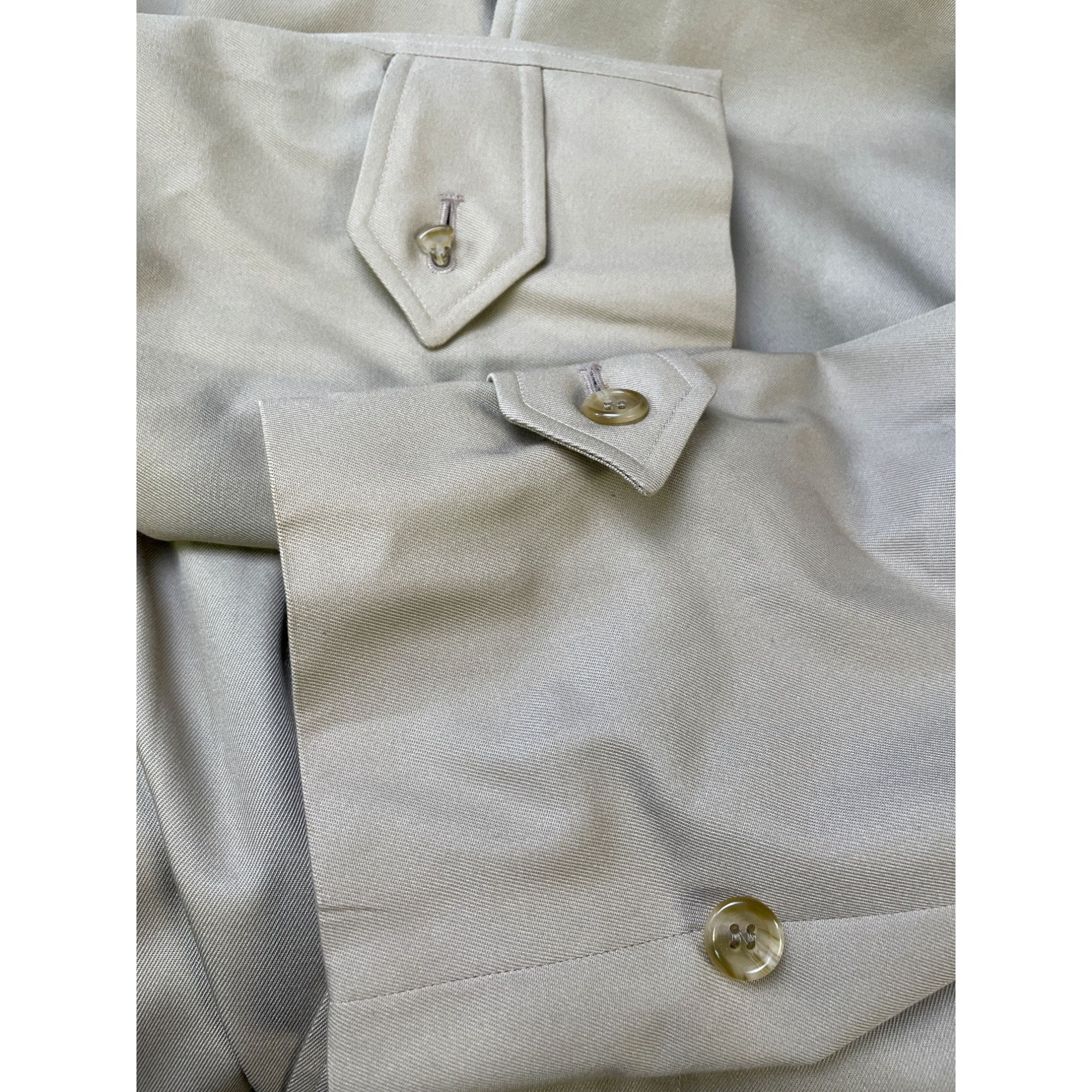 Burberry Burberrys Men's Tan Trench Coat 48 Reg SKU 6036 Size US M / EU 48-50 / 2 - 9 Thumbnail
