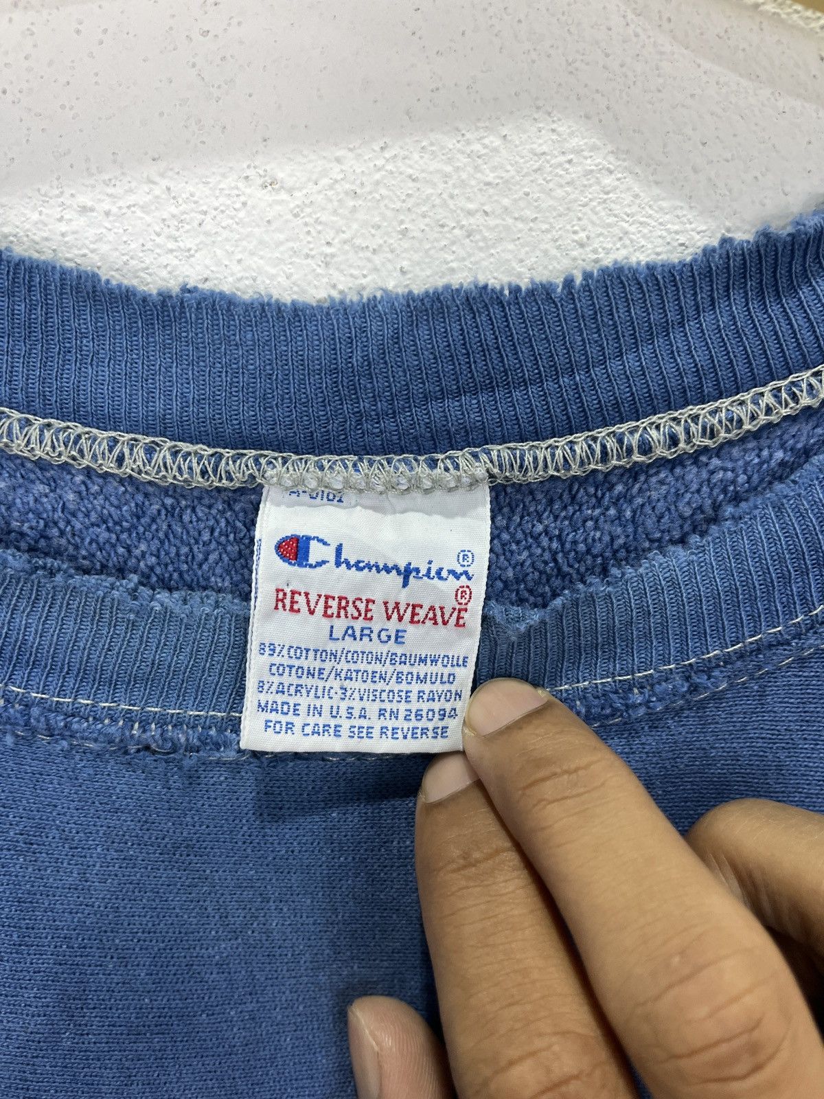 Champion × Vintage Vintage 90's Champion Reverse Weave Plattsburgh State Hoodie Size US L / EU 52-54 / 3 - 8 Thumbnail
