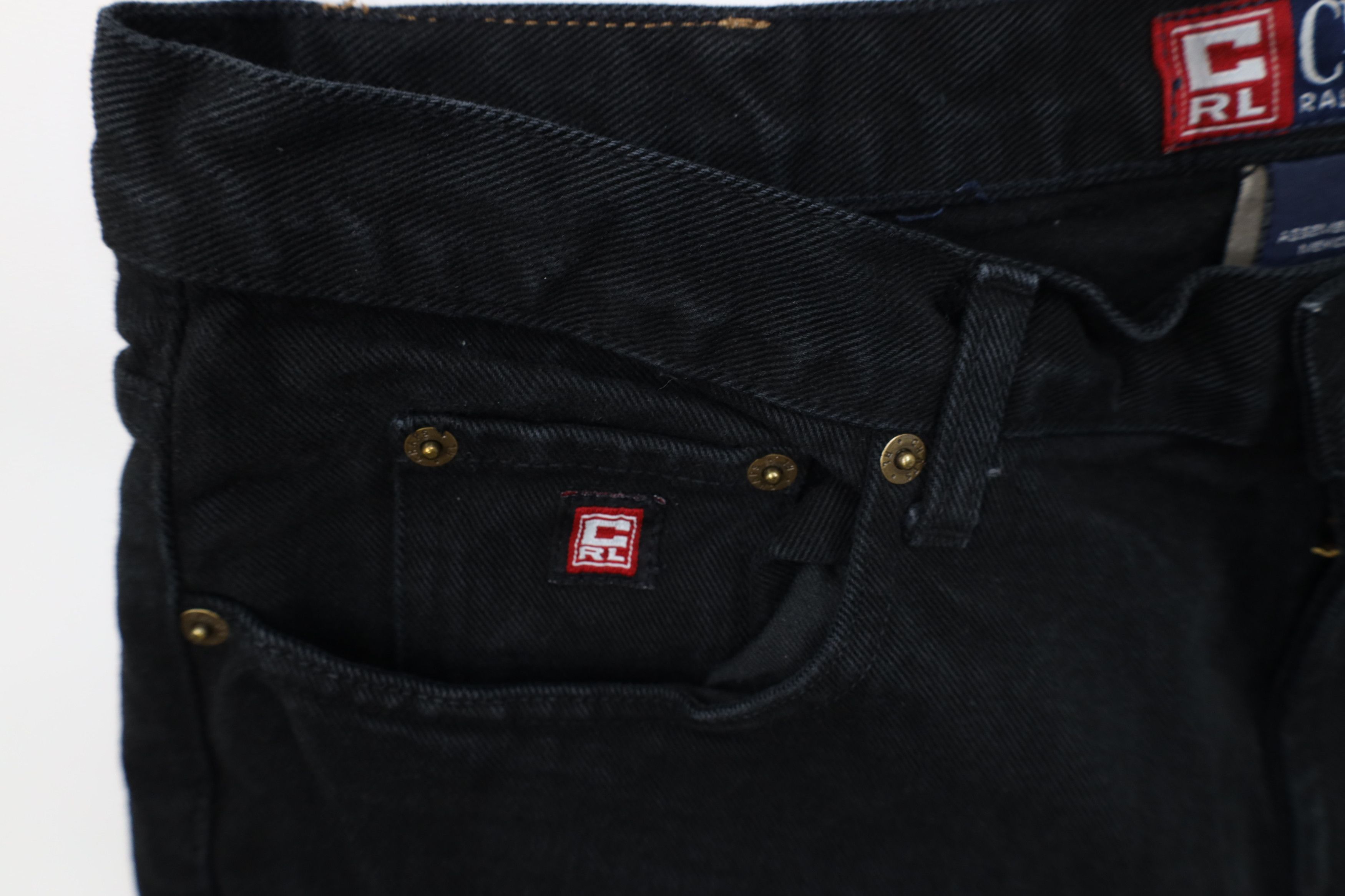Ralph Lauren Vintage 90s Chaps Ralph Lauren Fit Wide Leg Denim Jeans Size US 34 / EU 50 - 7 Thumbnail