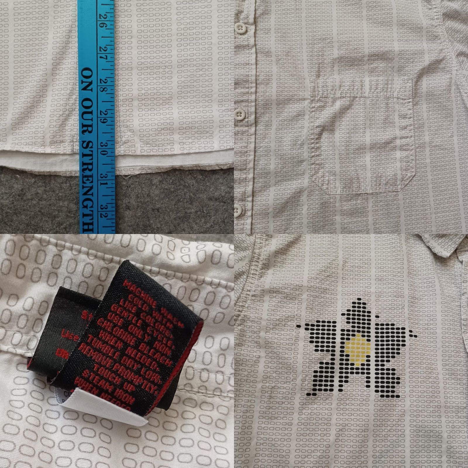 Vintage Stranger Things Mens Shirt XL Our Universe Woven Hellfire Demogorgon Button Up Size US XL / EU 56 / 4 - 8 Thumbnail