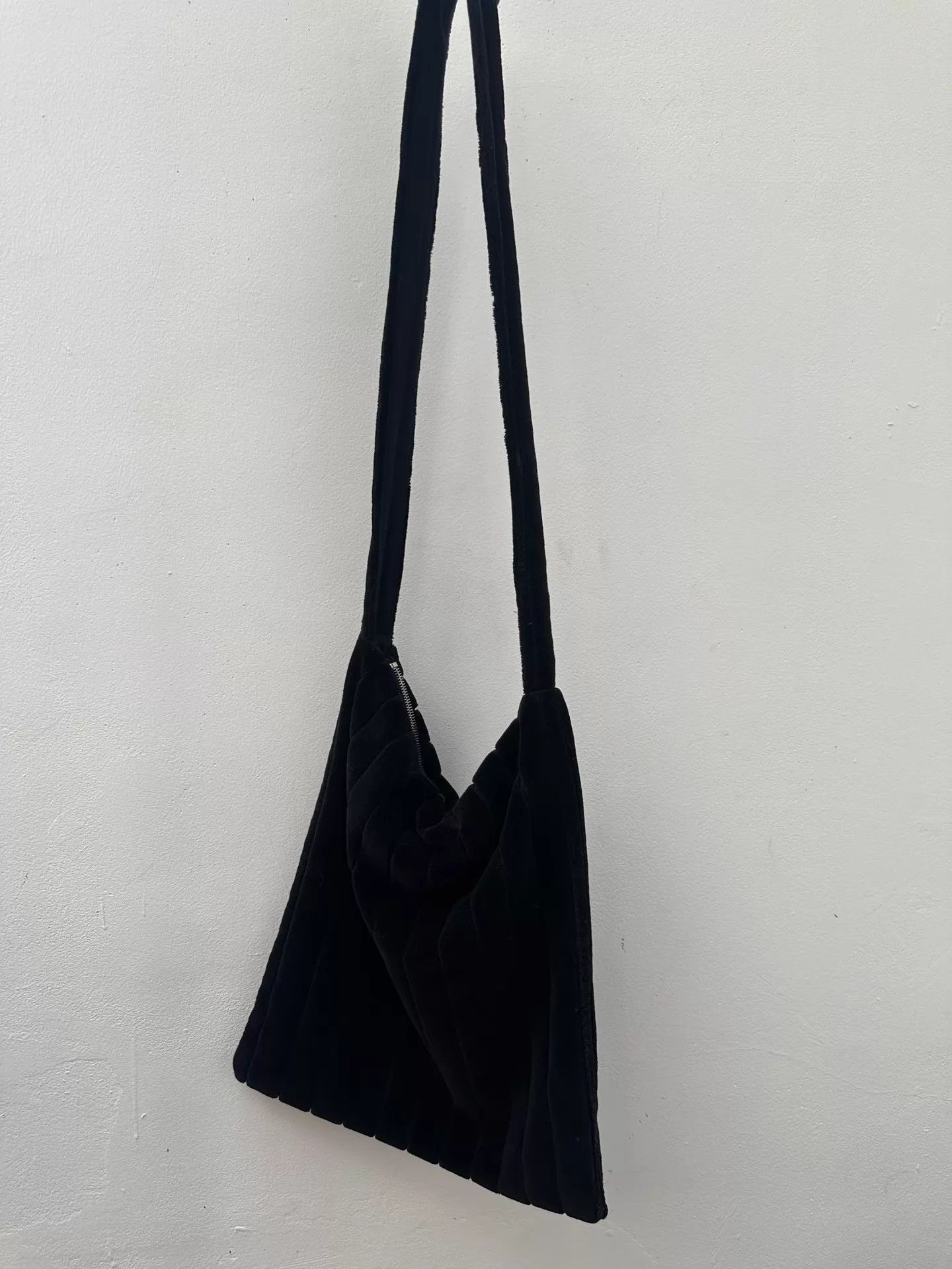 Raf Simons Raf Simons Chain Velvet Tote Bag Size ONE SIZE - 4 Thumbnail
