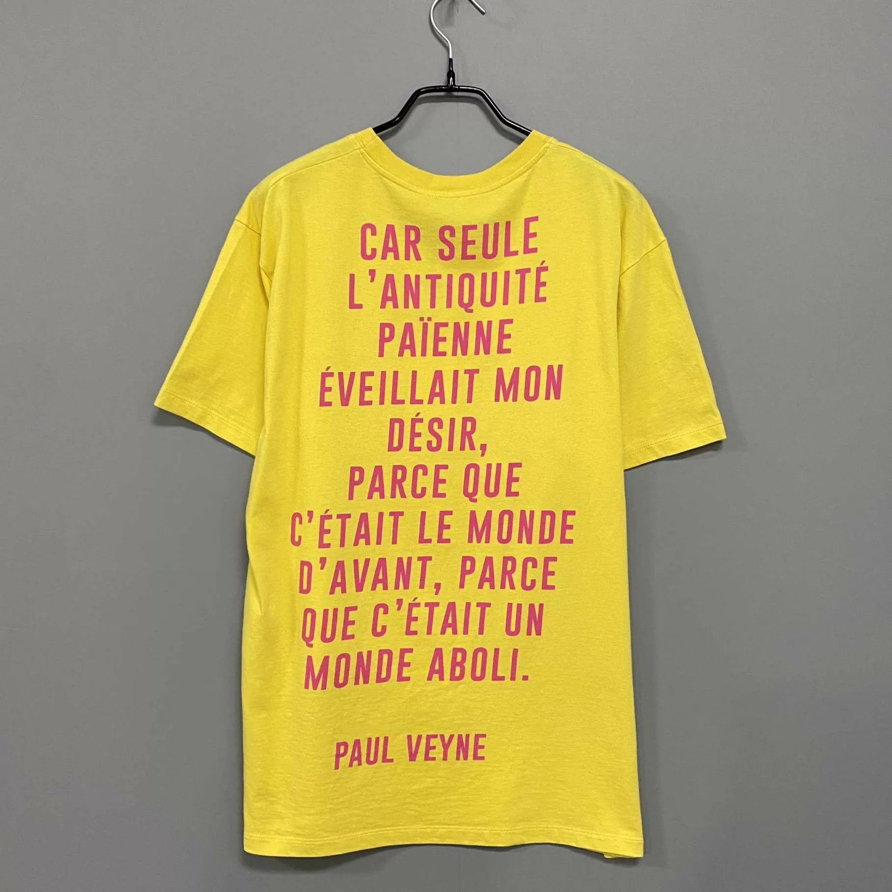 Gucci GUCCI Yellow Logo Short Sleeve T-Shirt XS Size XS / US 0-2 / IT 36-38 - 3 Thumbnail