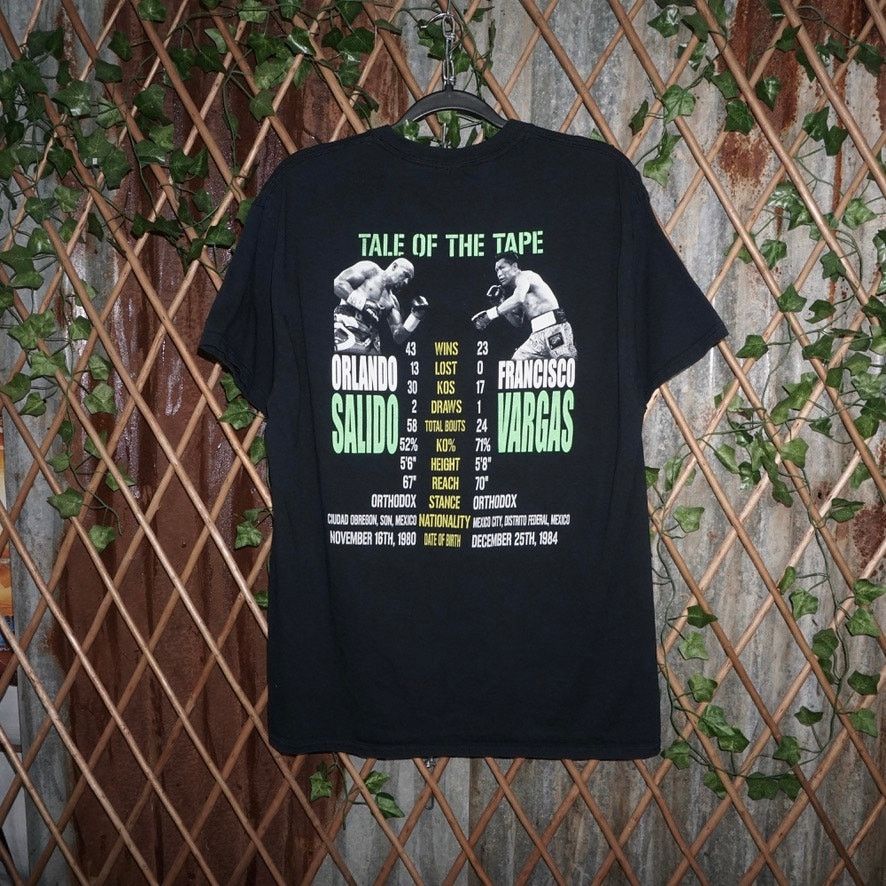 Vintage Large - Vintage Y2K Vargas vs Salido boxing fight t-shirt Size US L / EU 52-54 / 3 - 2 Thumbnail