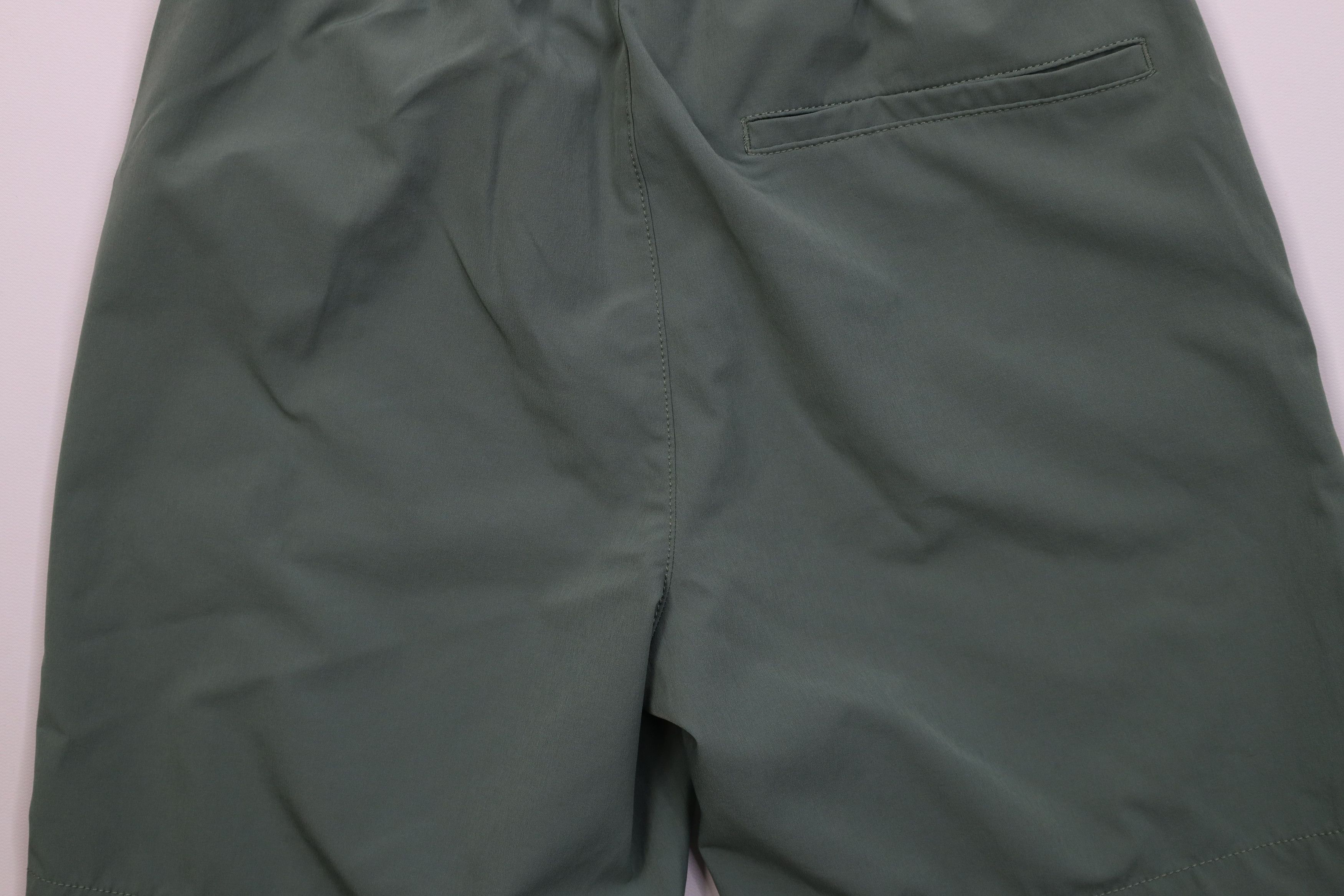 J.Crew Y2K J Crew Flex Above Knee Shorts Moss Green Drawstring Size US 28 / EU 44 - 9 Thumbnail