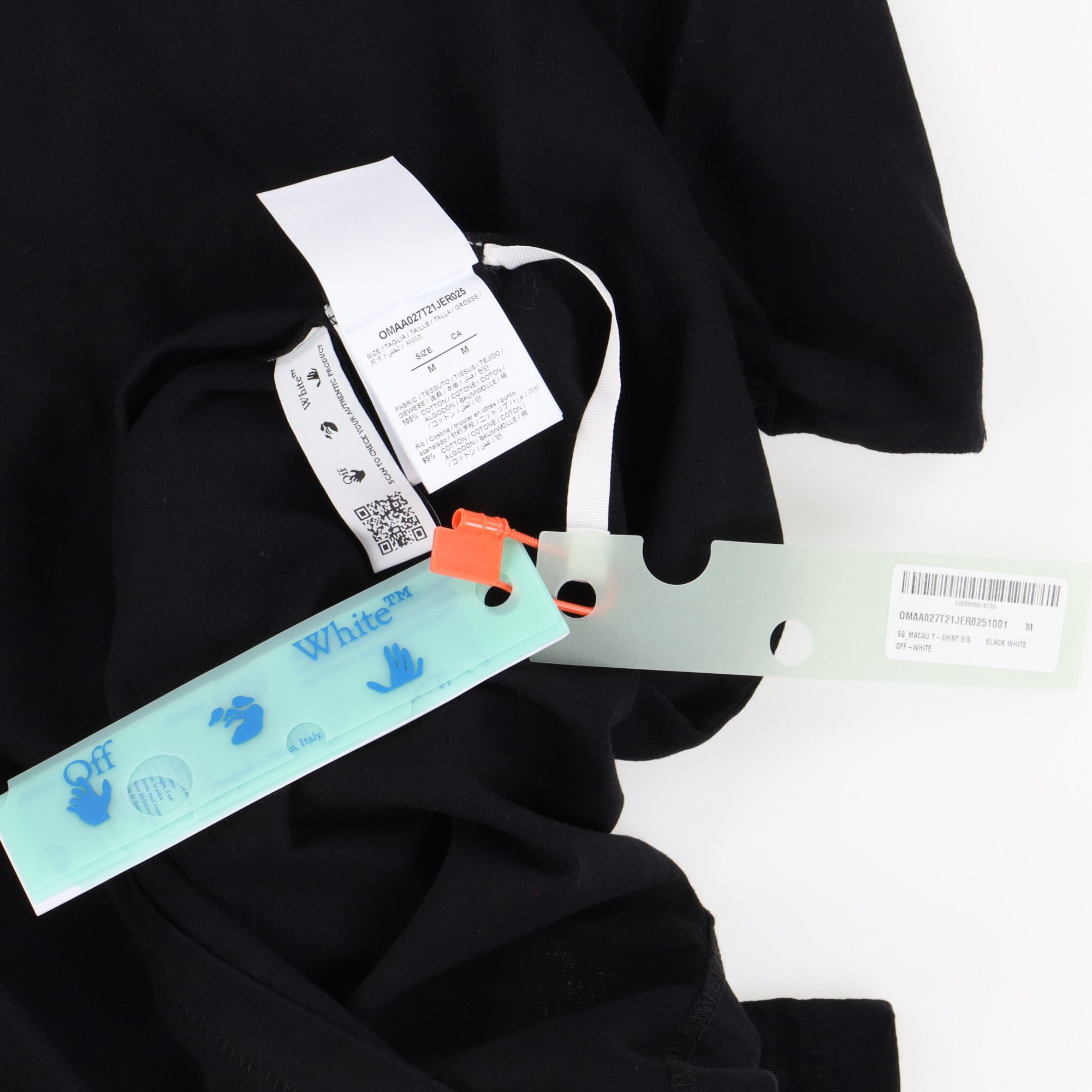 Off-White Black Macau Exclusive Arrows T-Shirt Size US M / EU 48-50 / 2 - 4 Thumbnail