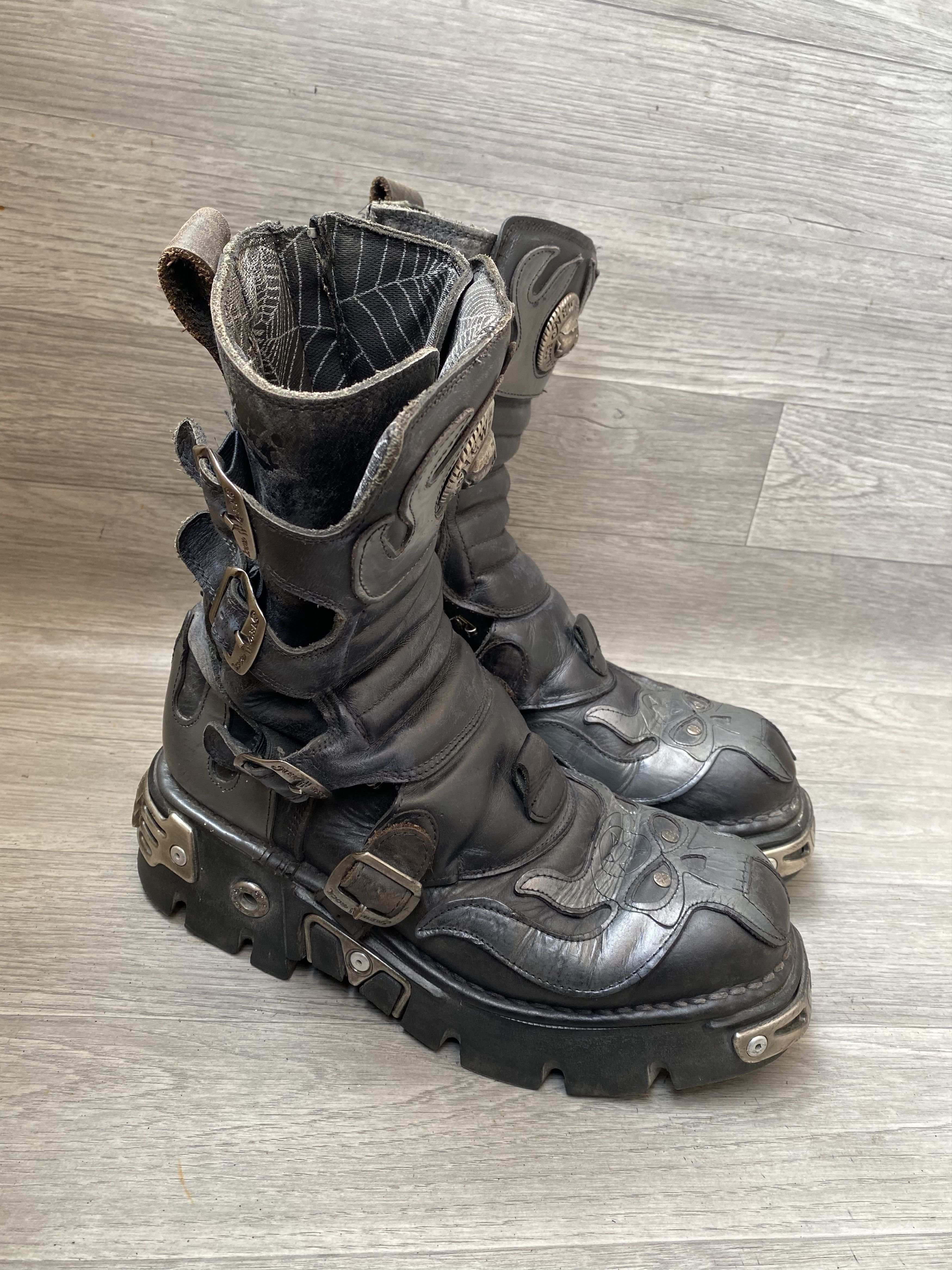 New Rock New rock platform leather gothic boots sz 44 Size US 11 / EU 44 - 6 Thumbnail