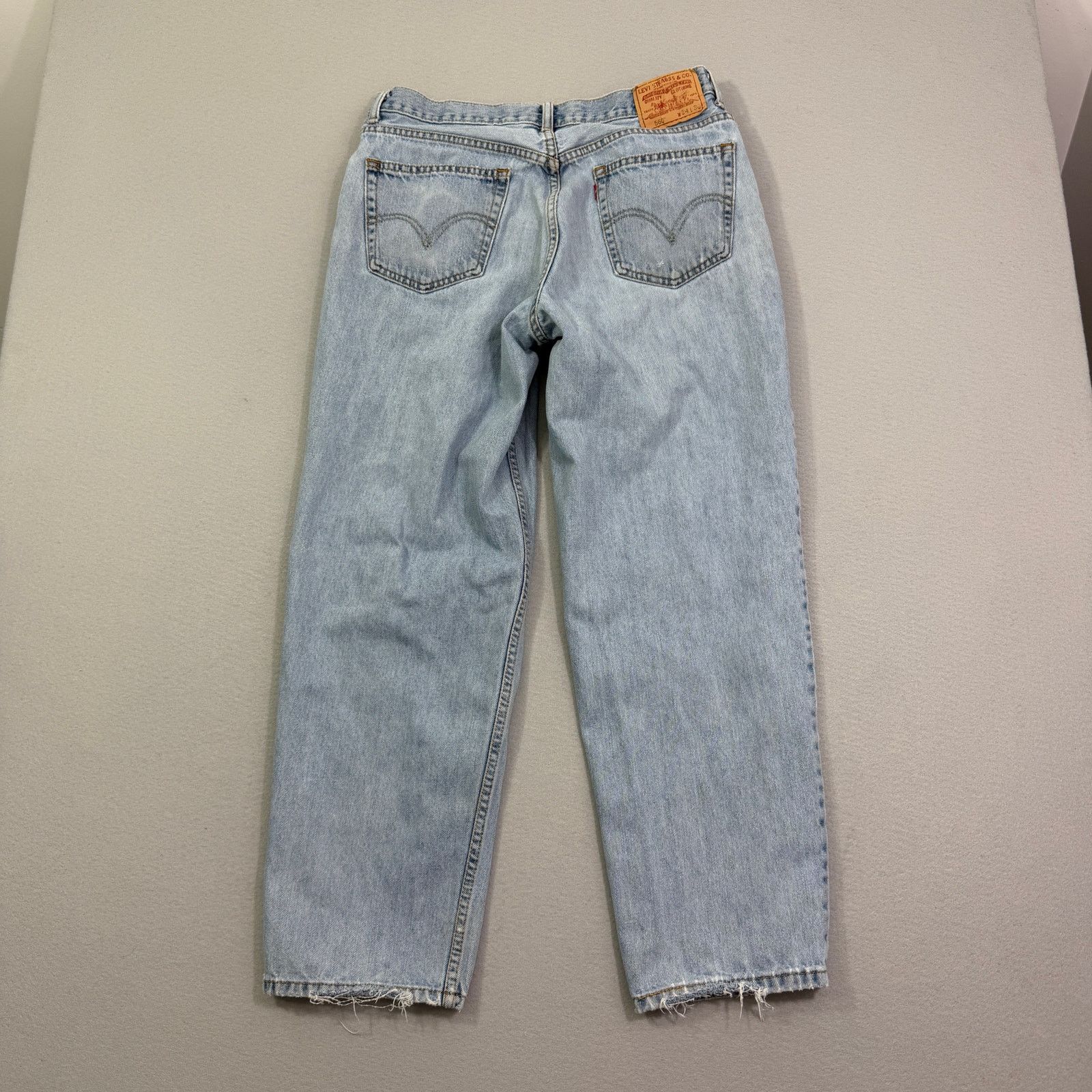 Levi's Vintage Levis 560 Comfort Fit Jeans 34x30 Blue Light Wash Size US 34 / EU 50 - 10 Thumbnail