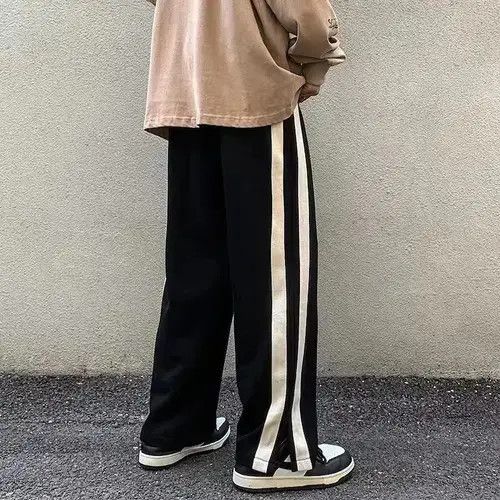 Other Black White Hip Hop Trousers Sweatpants Size US 28 / EU 44 - 3 Thumbnail