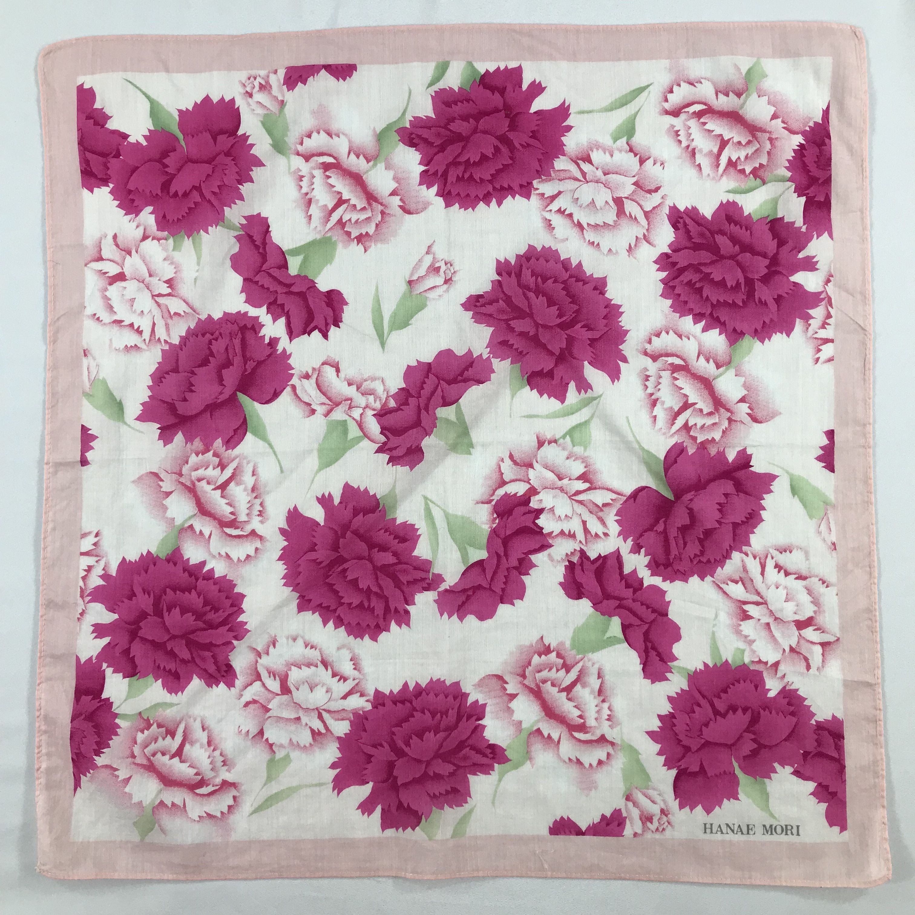 Hanae Mori Hanae Mori Bandana / Handkerchief / Neckerchief - S2273 Size ONE SIZE - 1 Thumbnail