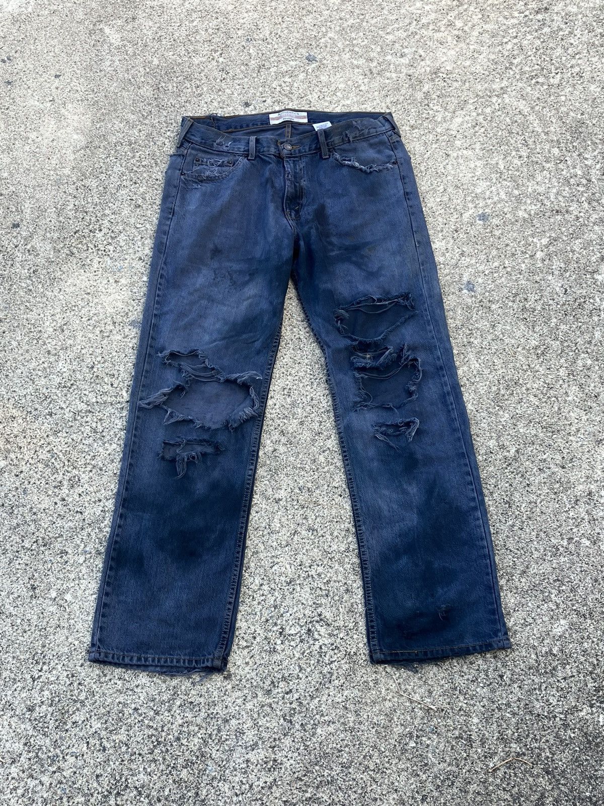 Designer Authentic Signature Levi Strauss Regular Fit (Custom 1/1) Size US 34 / EU 50 - 2 Thumbnail