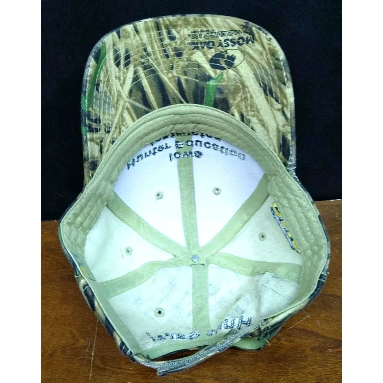 Vintage VINTAGE Iowa Hunter Education DNR Instructor Baseball Cap Hat Camouflage Camo Mossy Oak Adjustable Cotton Canvas Men Hat Mens Baseball Cap Size ONE SIZE - 7 Thumbnail