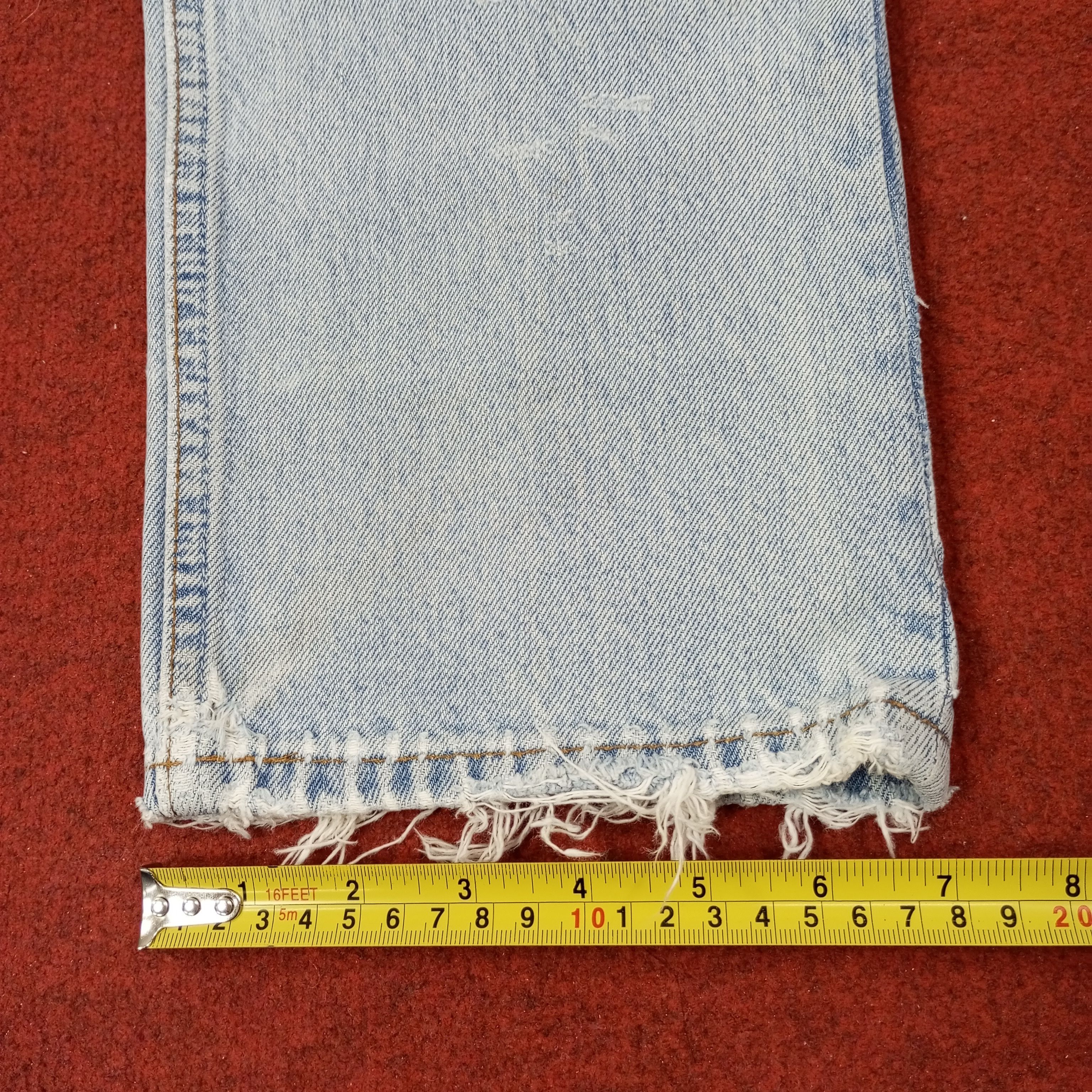 Levi's Levis Fashion Style Distressed Jeans c252n Size US 28 / EU 44 - 11 Thumbnail