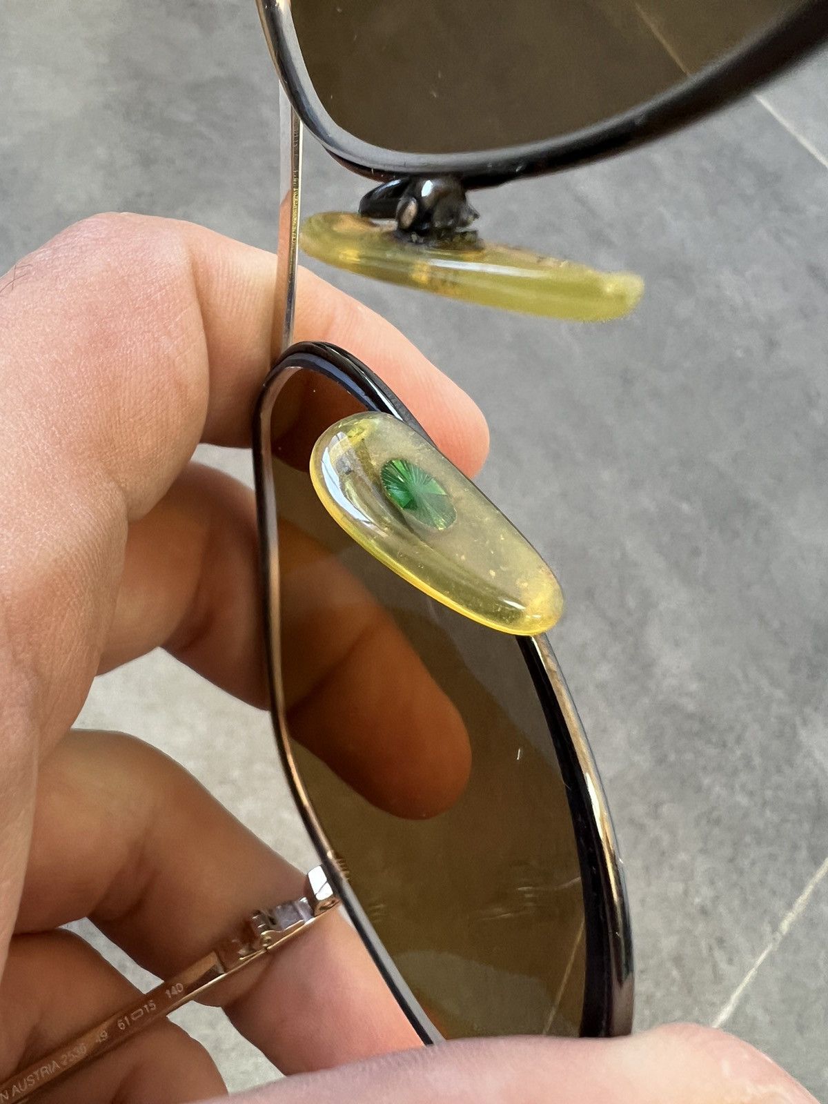 Dior Vintage Dior CD logo aviator sunglasses Size ONE SIZE - 5 Thumbnail