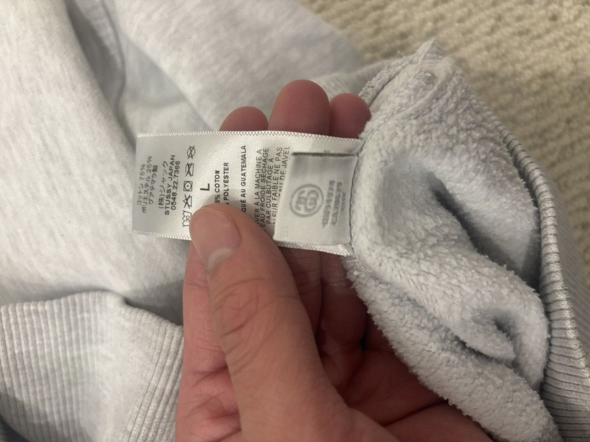 Stussy gray large stussy hoodie Size US L / EU 52-54 / 3 - 6 Thumbnail