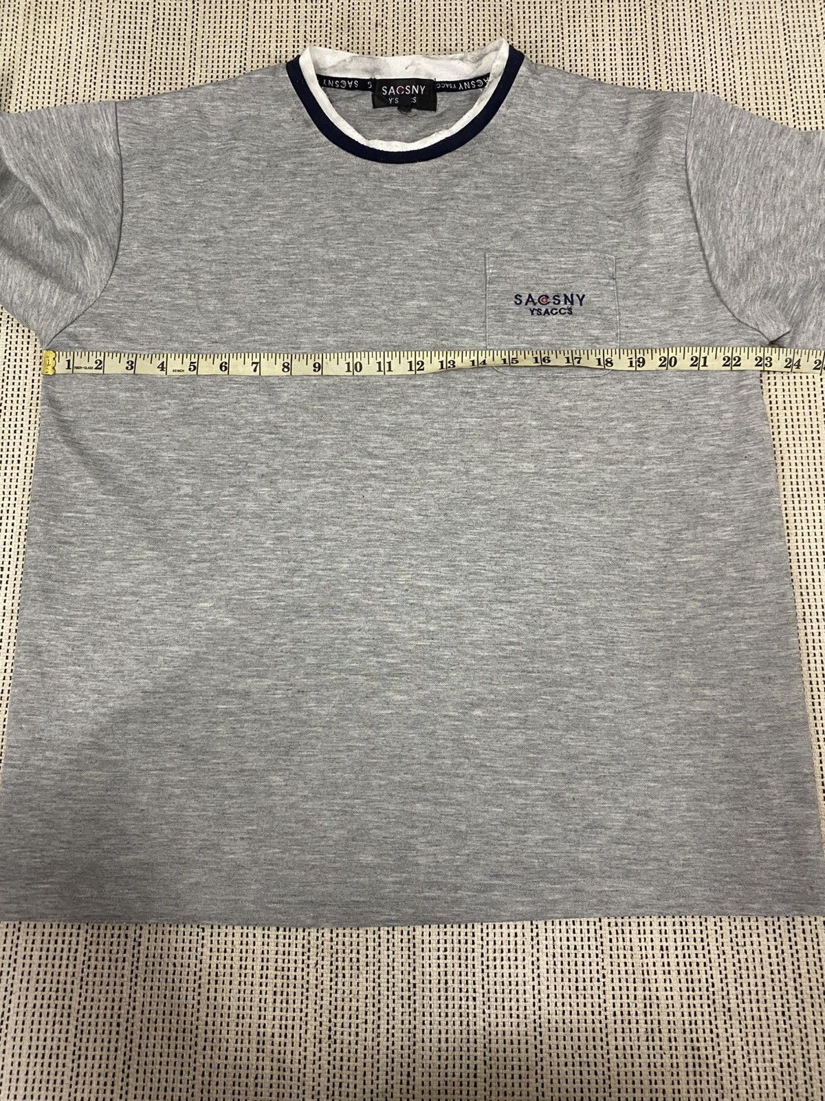 Yohji Yamamoto Y’s Yohji Yamamoto Logo T-Shirt Japan very rare Size US L / EU 52-54 / 3 - 6 Thumbnail