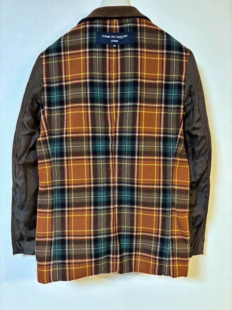 Comme des Garcons Comme Des Garcons Reversible plaid paneled wool-blend jack Size US XS / EU 42 / 0 - 2 Thumbnail