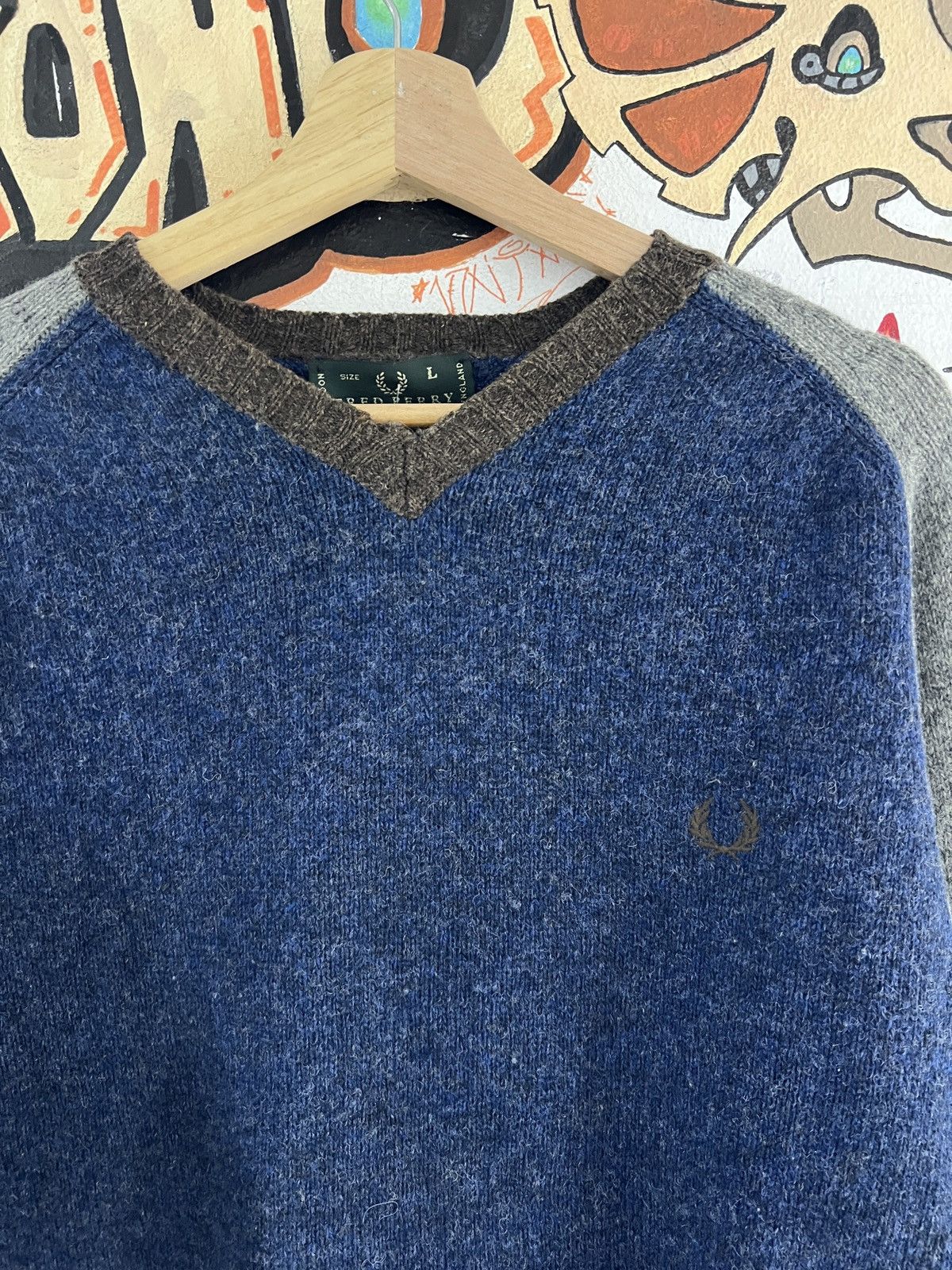 Fred Perry Fred Perry Knitwear Size US L / EU 52-54 / 3 - 2 Thumbnail